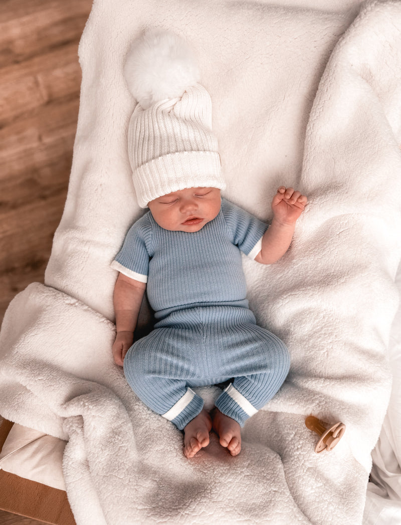 Dusky Blue Bodysuit