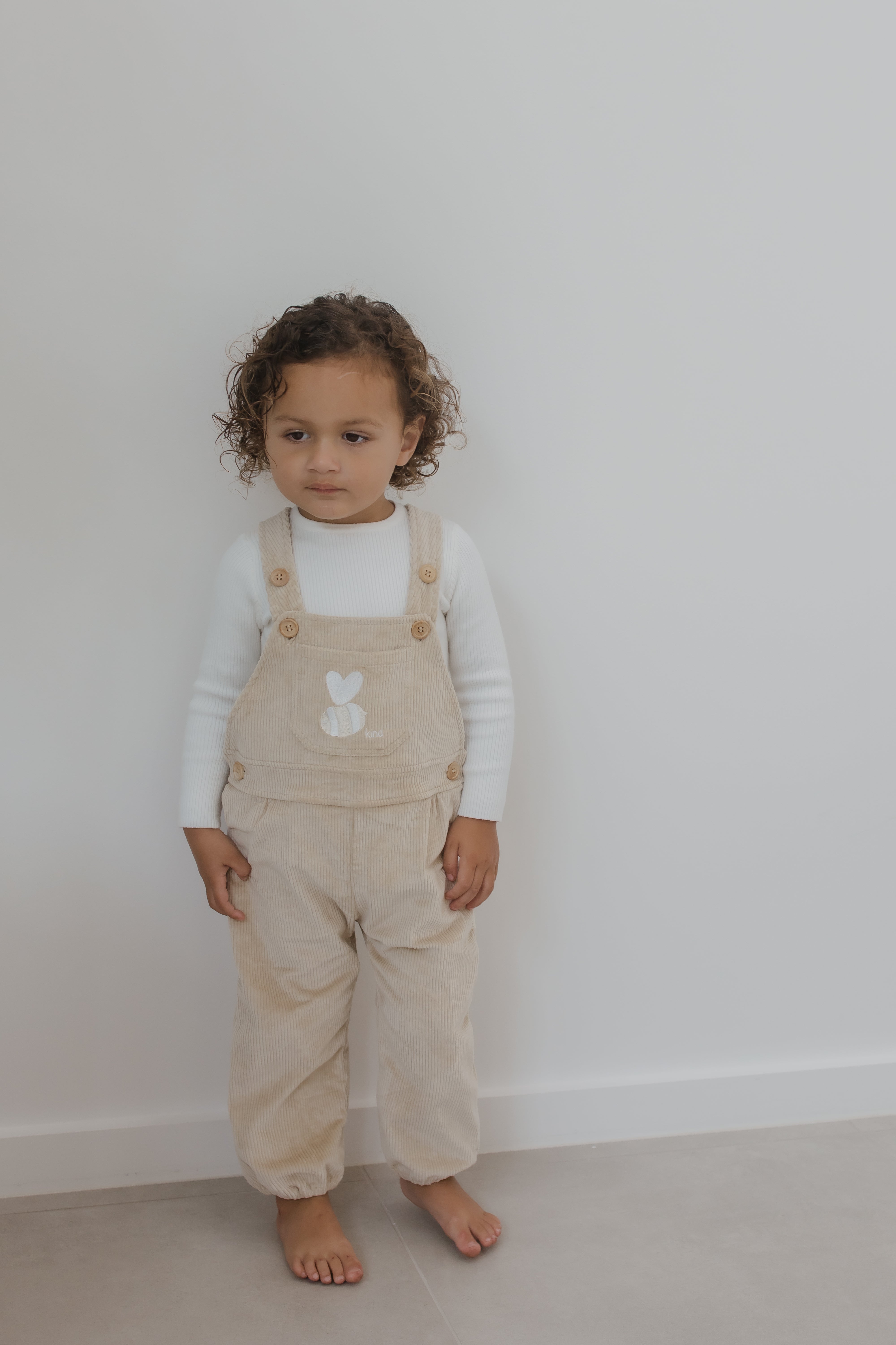 Bee Cord Overalls