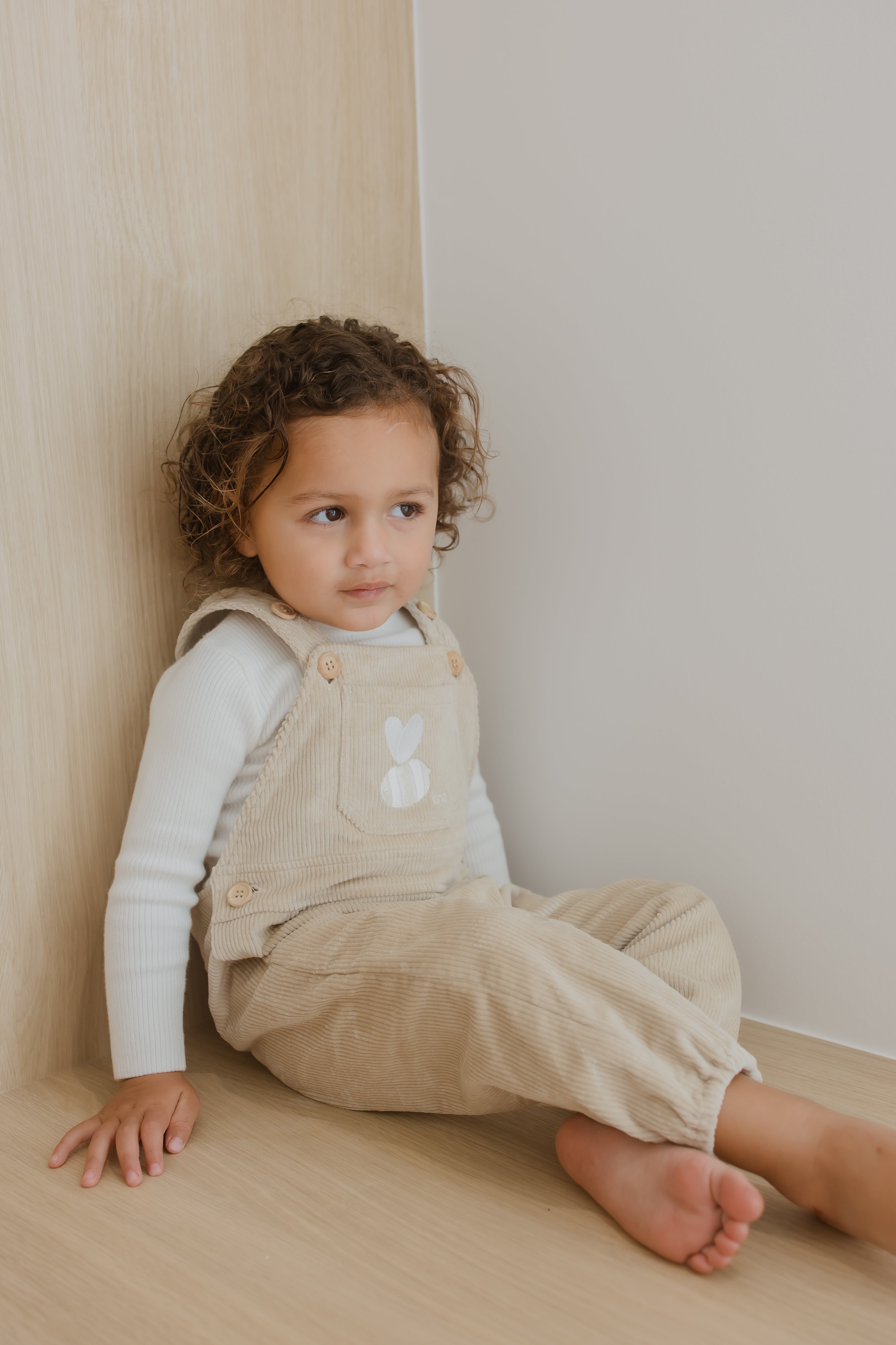 Bee Cord Overalls
