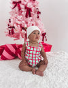 Peppermint Check Summer Romper