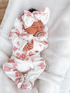 White Extra Ruffles Onesie