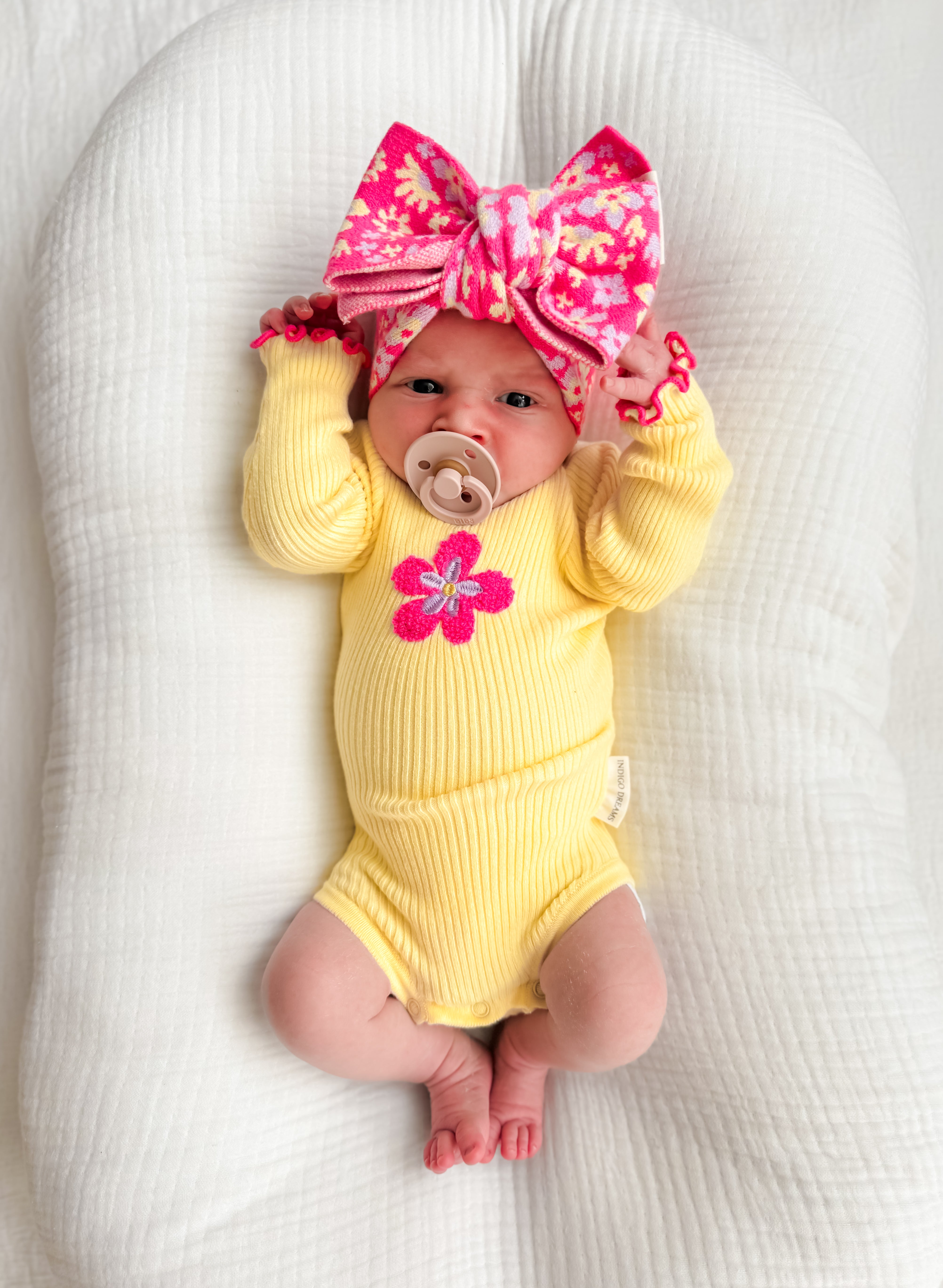 Indie Frill Bodysuit - Daffodil