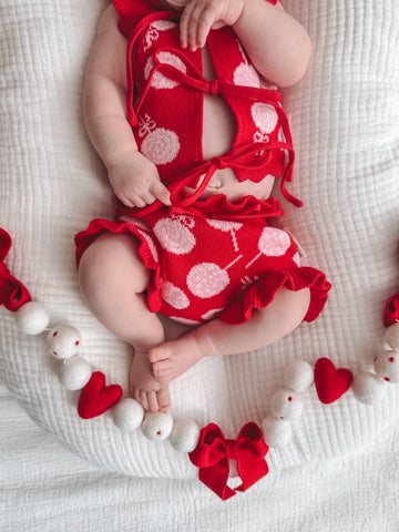 Peppermint Check Summer Romper