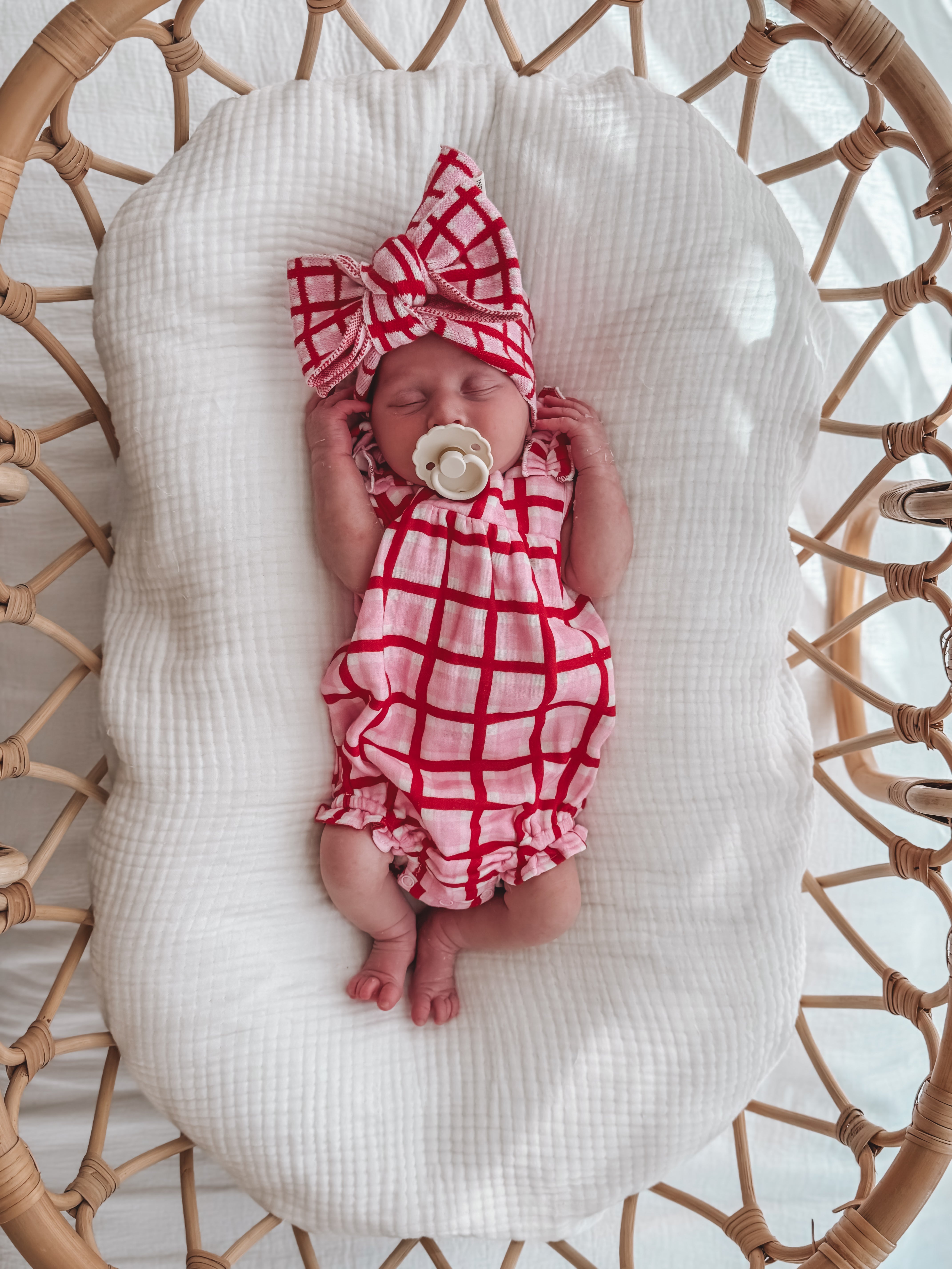 Candy Check Summer Romper