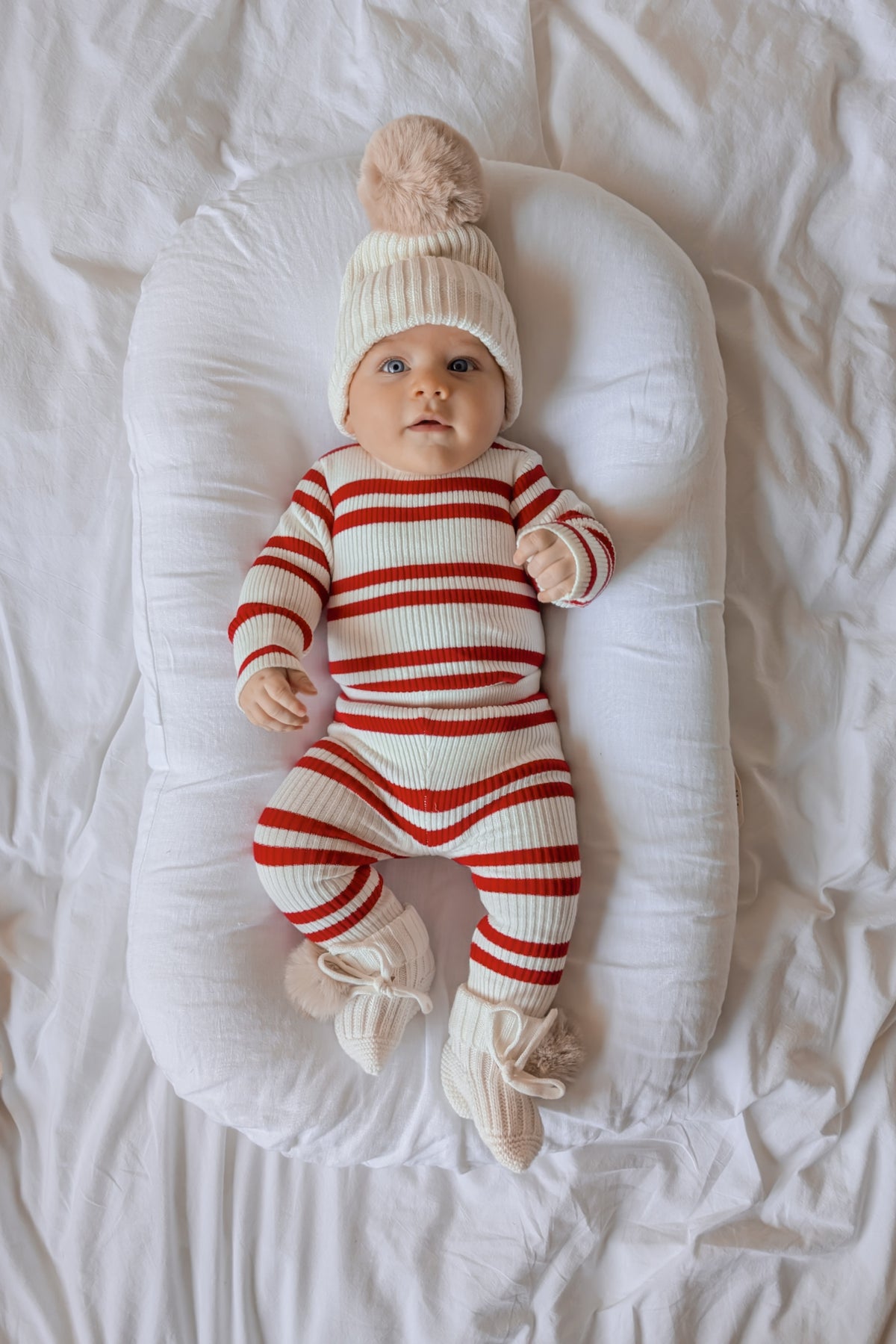 Red Stripe Leggings