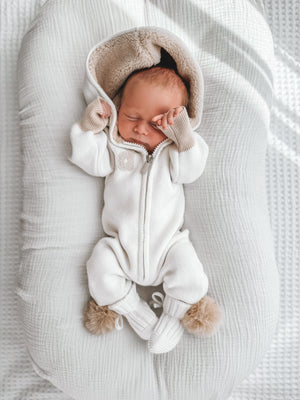 I.D Sherpa Hooded Romper