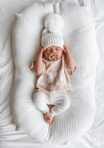 Sand Textured Bubble Romper