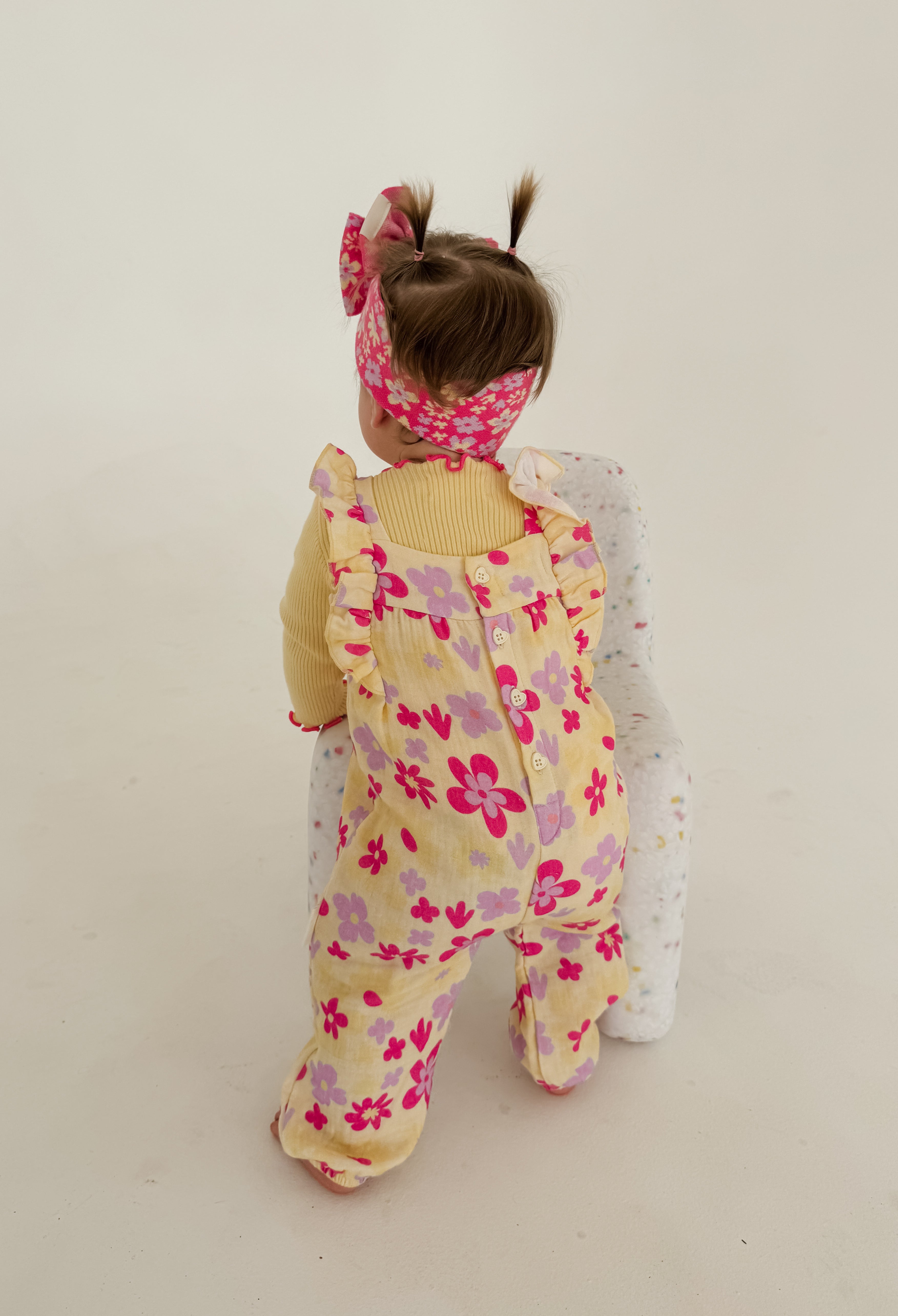 Indie Frill Playsuit - Daffodil