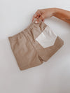 Oat Cord Shorts