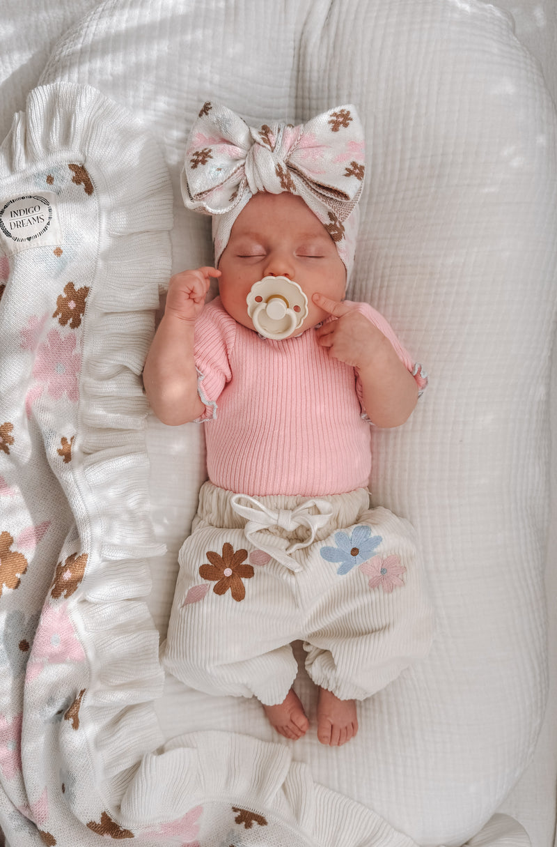 Banksi Pink Frill Bodysuit