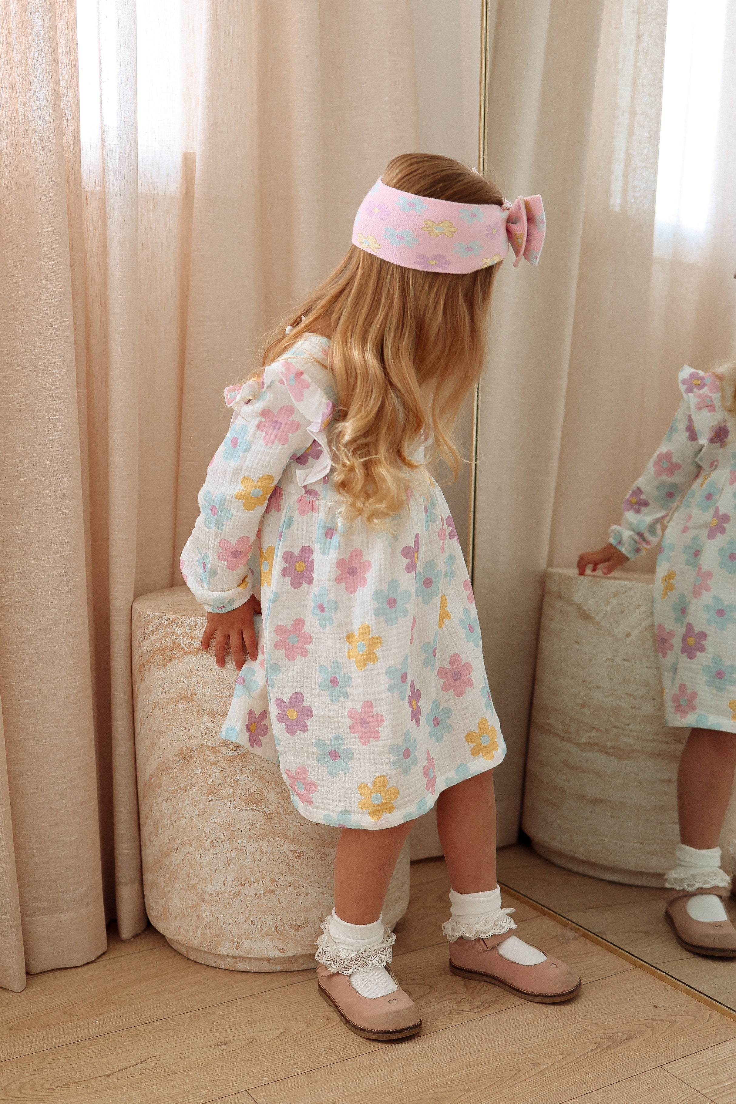 Goldie Gauze Frill Dress