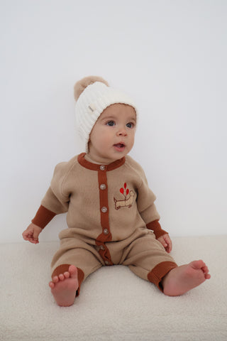 Coco Boucle Jumper - Sherbet