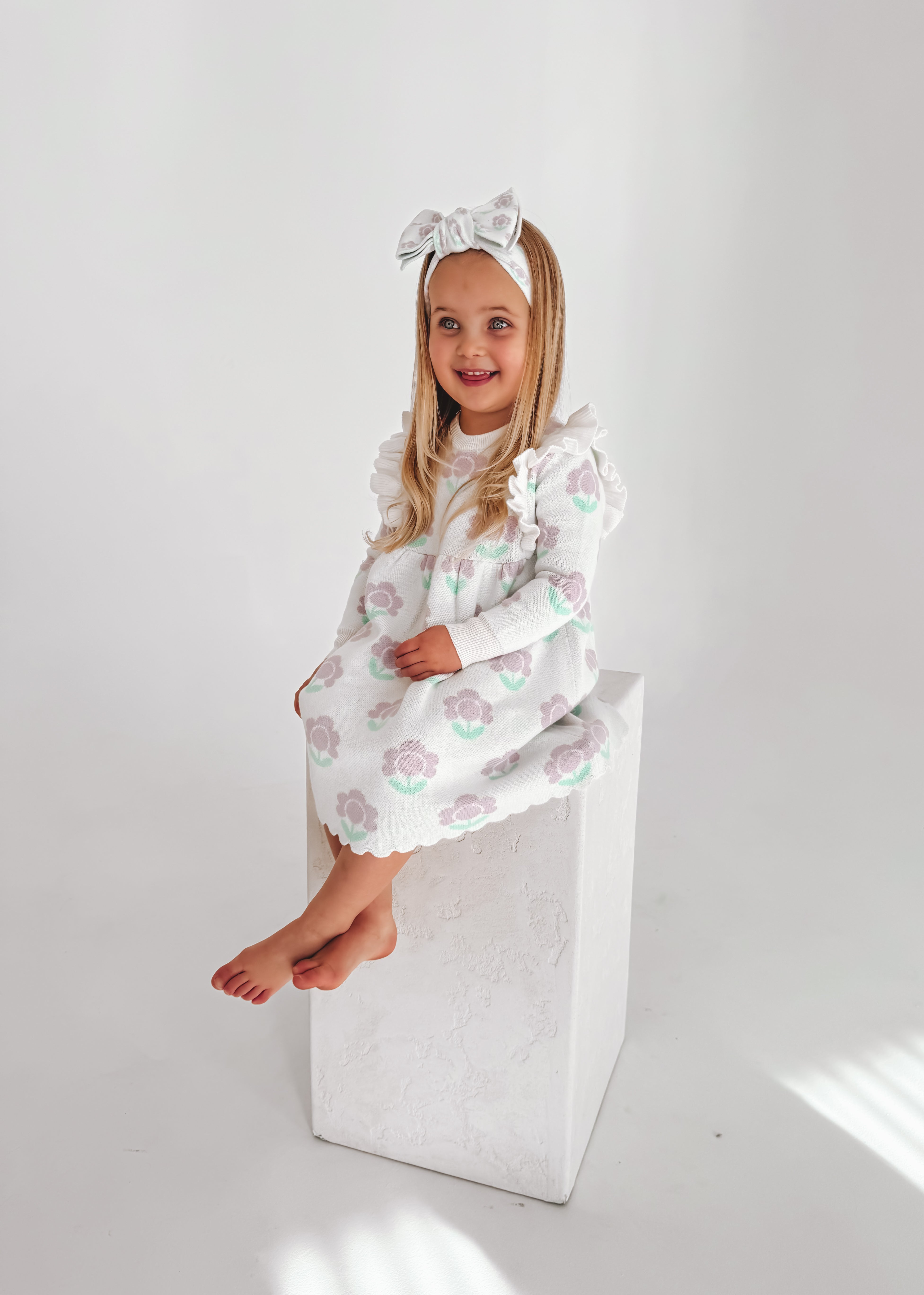 Sienna Frill Knit Dress