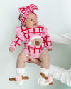 Reindeer Booties - Pink