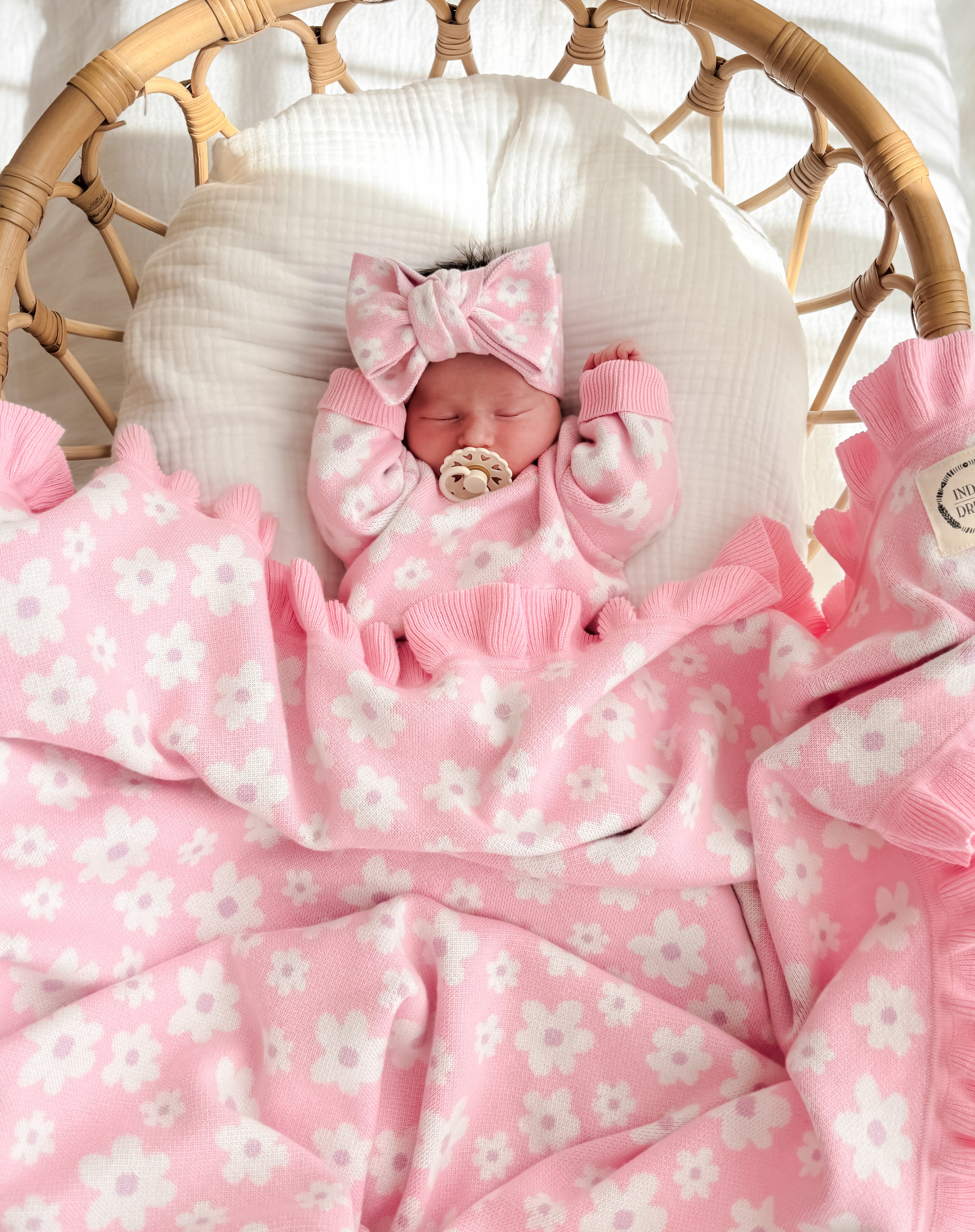Posie Frill Blanket