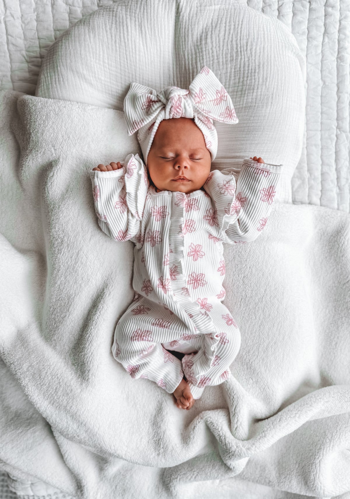 Rubi Floral Ruffle Romper