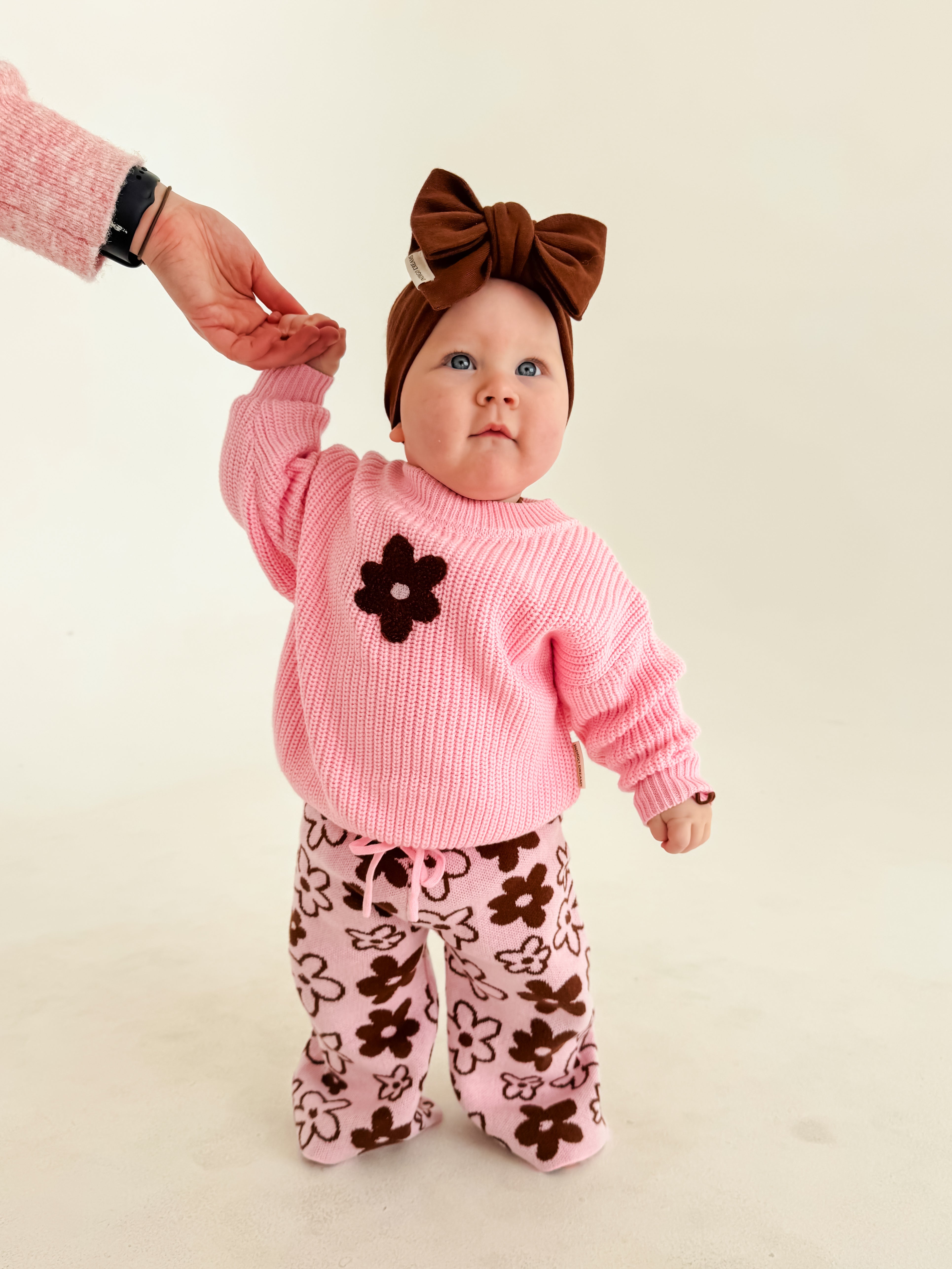 Romy Wide Leg Pant - Cocoa & Blossom