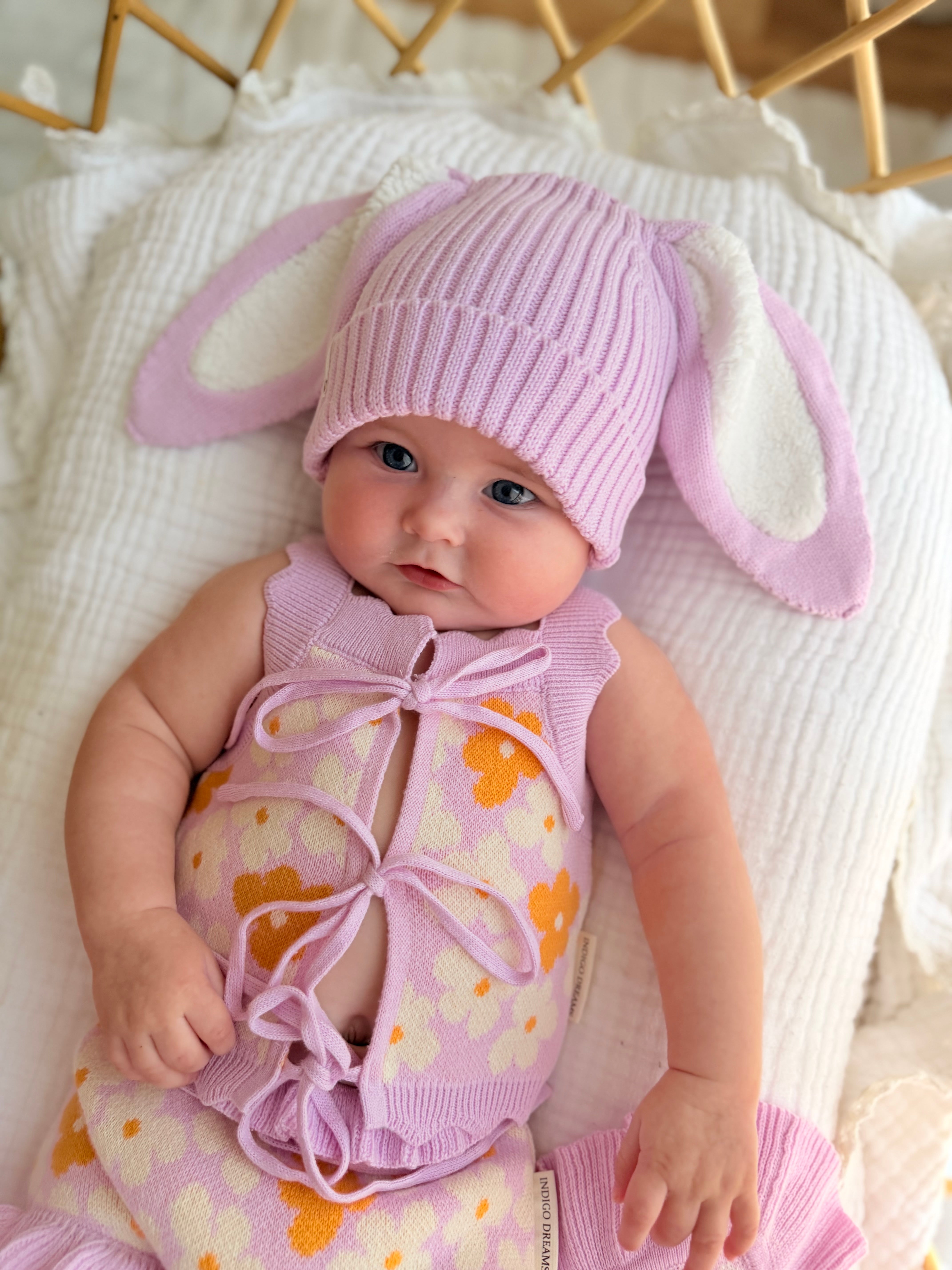 Lila Tie Singlet - Buttercup
