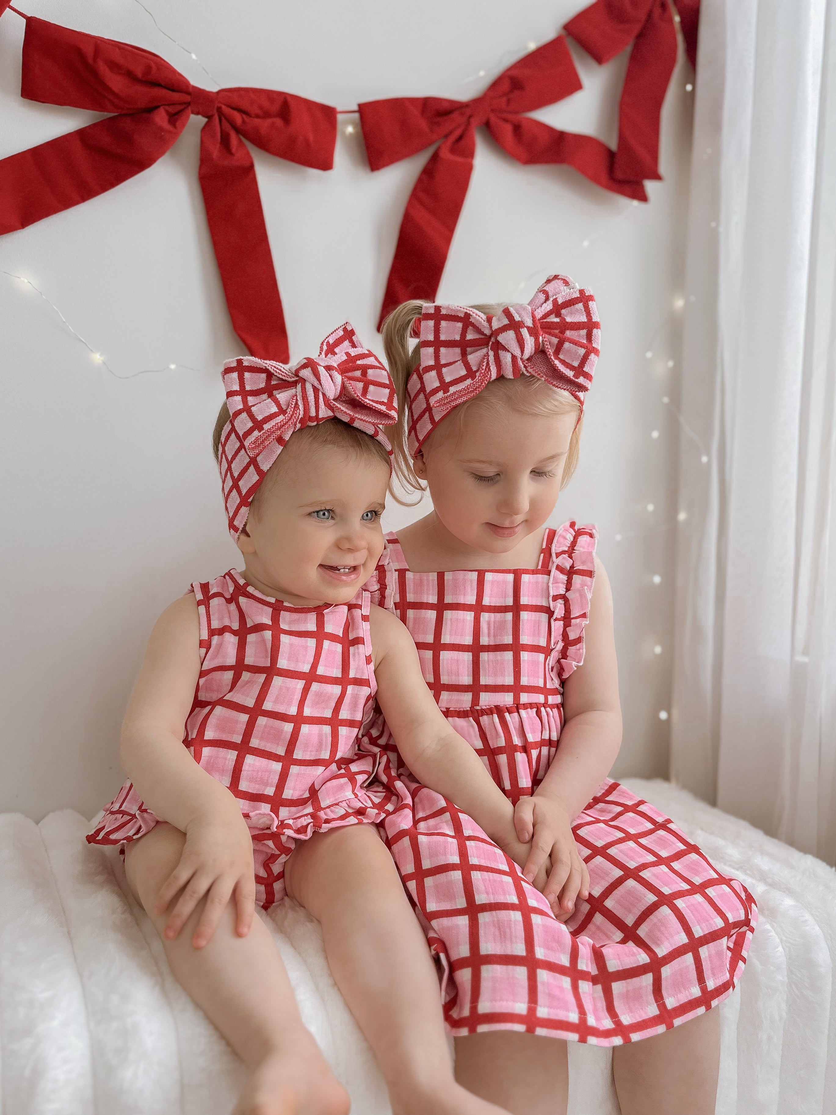 Candy Check Frill Dress
