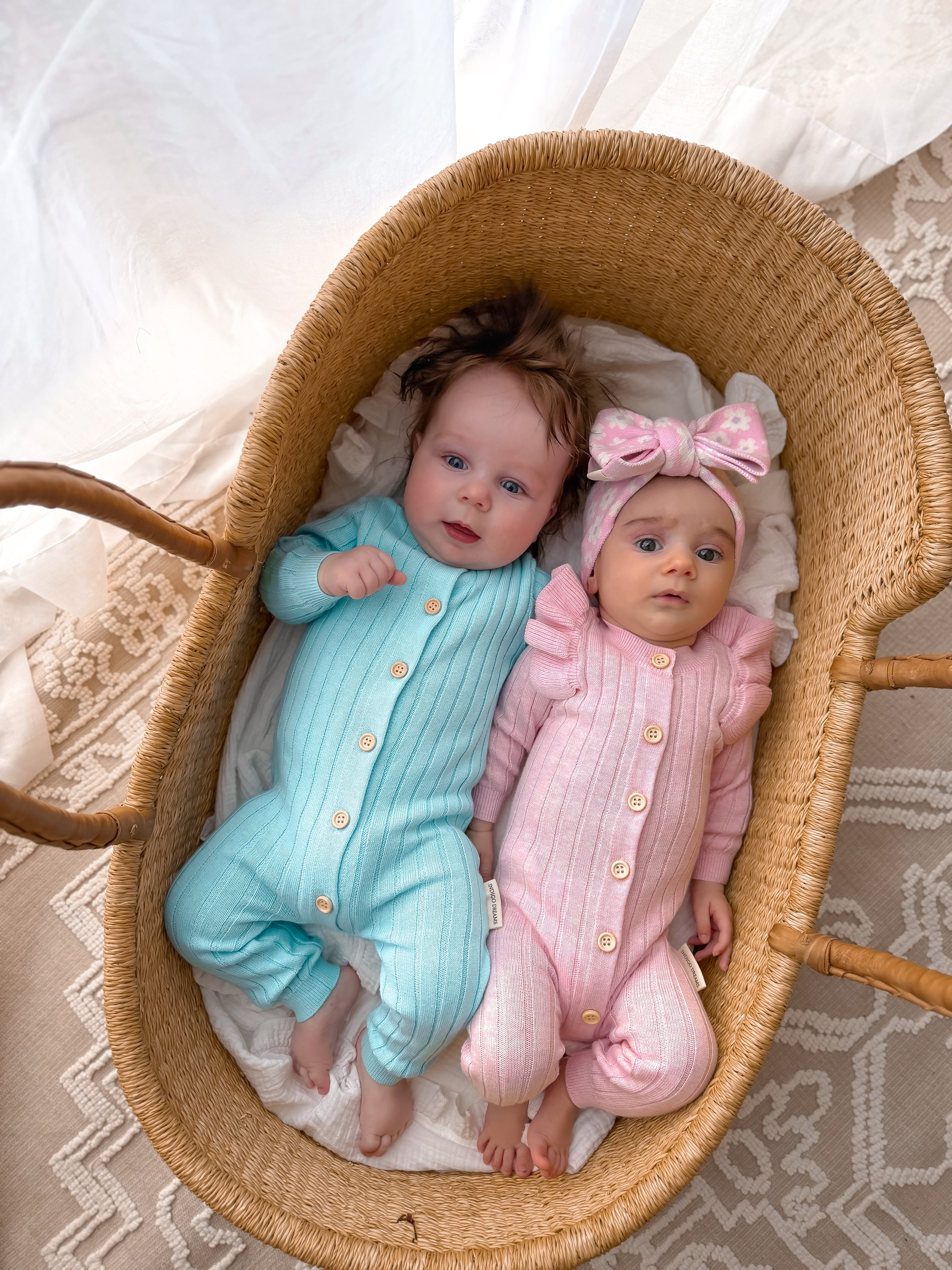 Lagoon Blue Romper