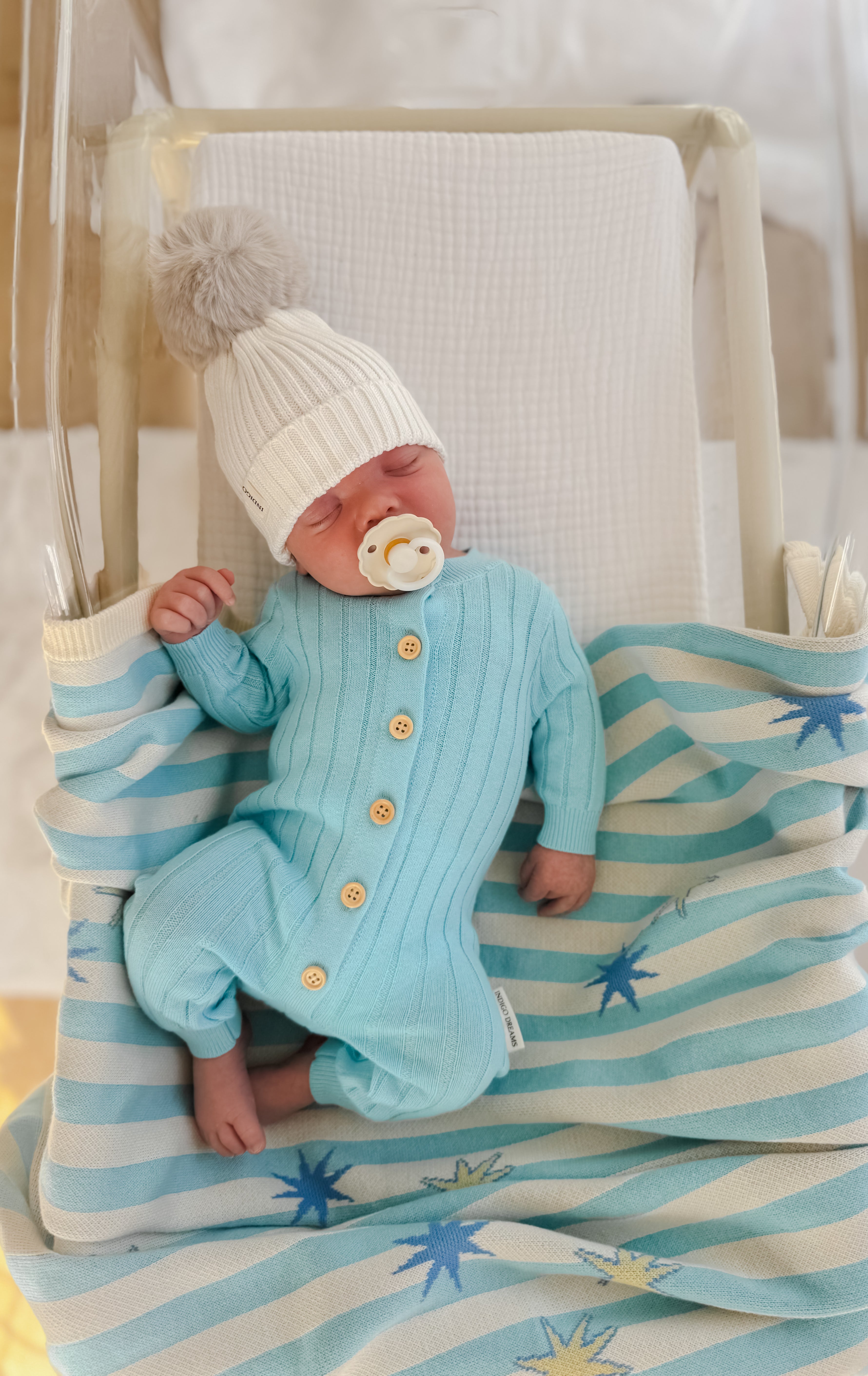 Lagoon Blue Romper
