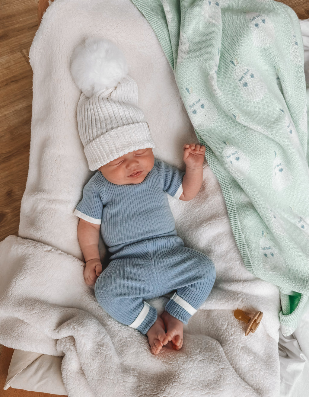 Dusky Blue Bodysuit