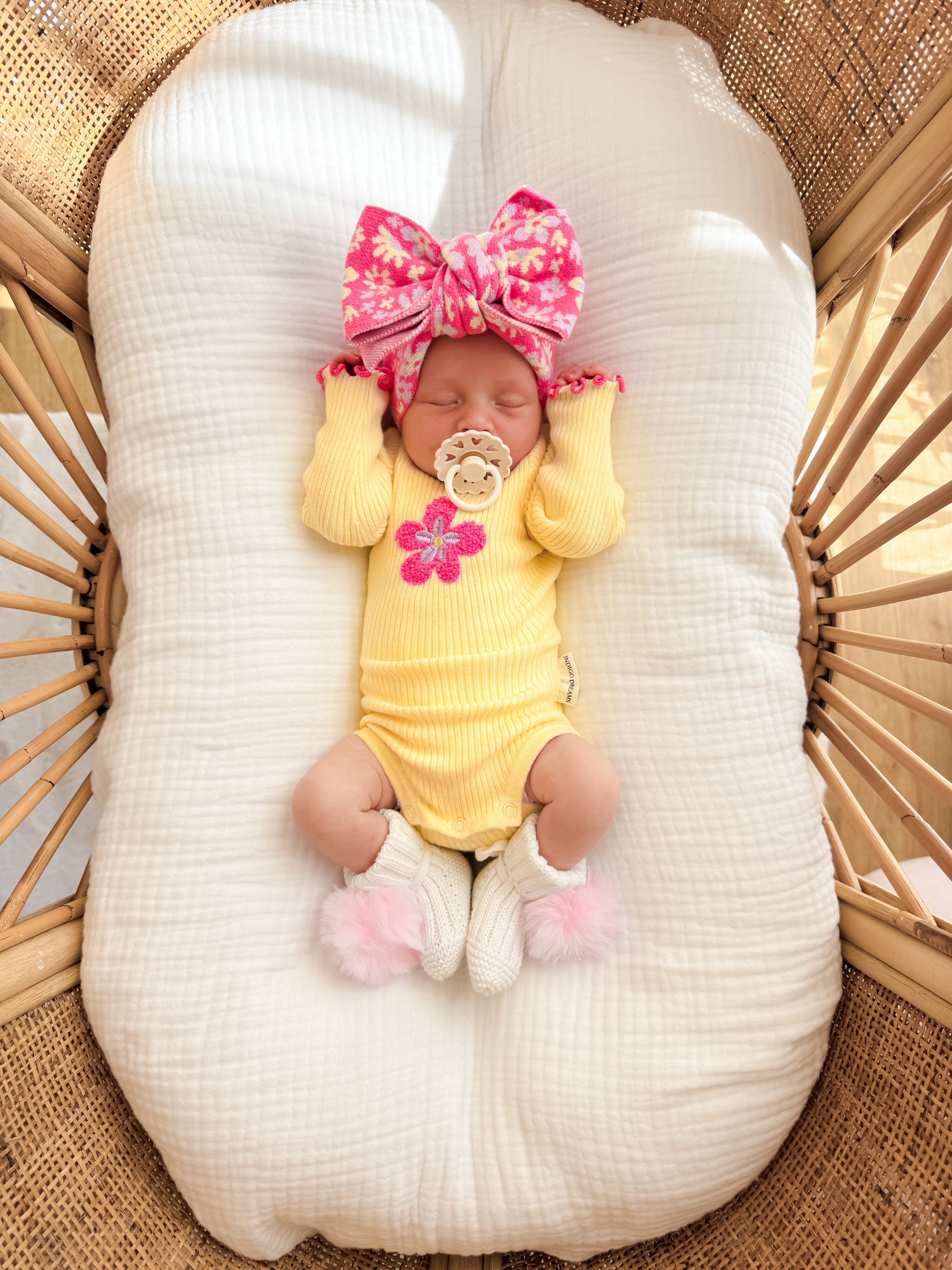 Indie Frill Bodysuit - Daffodil