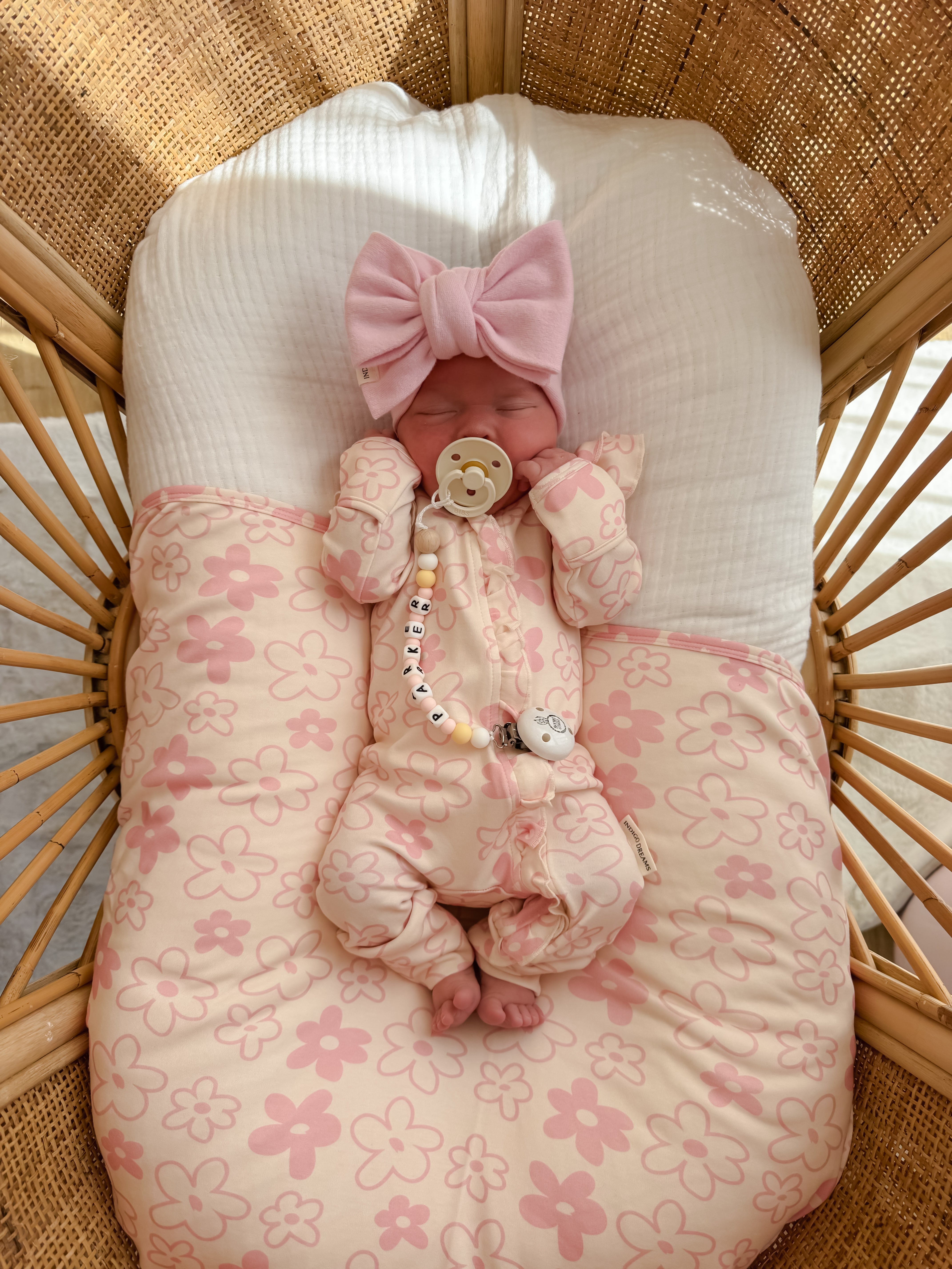 Romy Ruffle Onesie - Marshmallow