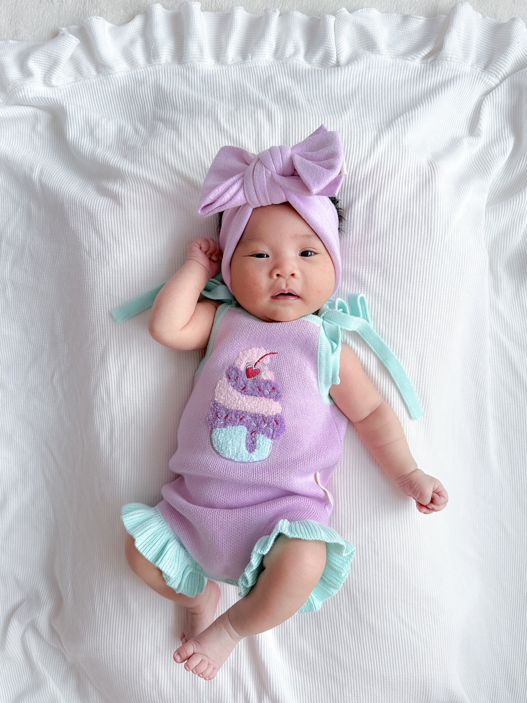 Orchid Knit Headband