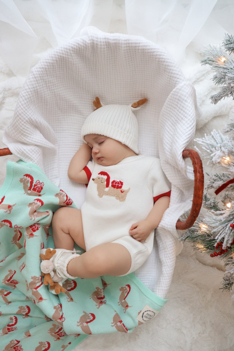 Reindeer Booties - Oat