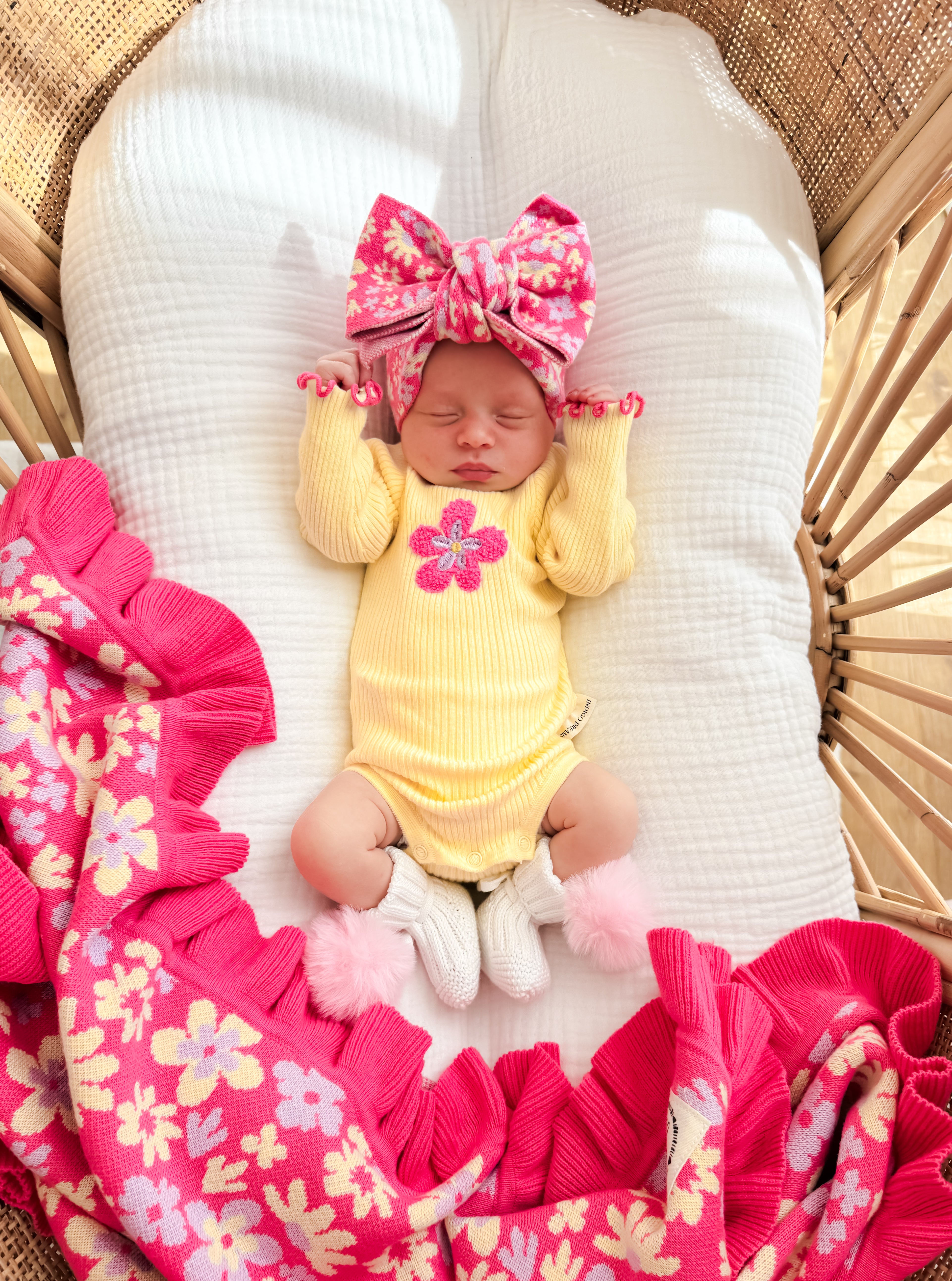 Indie Knit Headband - Daffodil