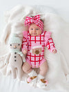 Reindeer Booties - Pink