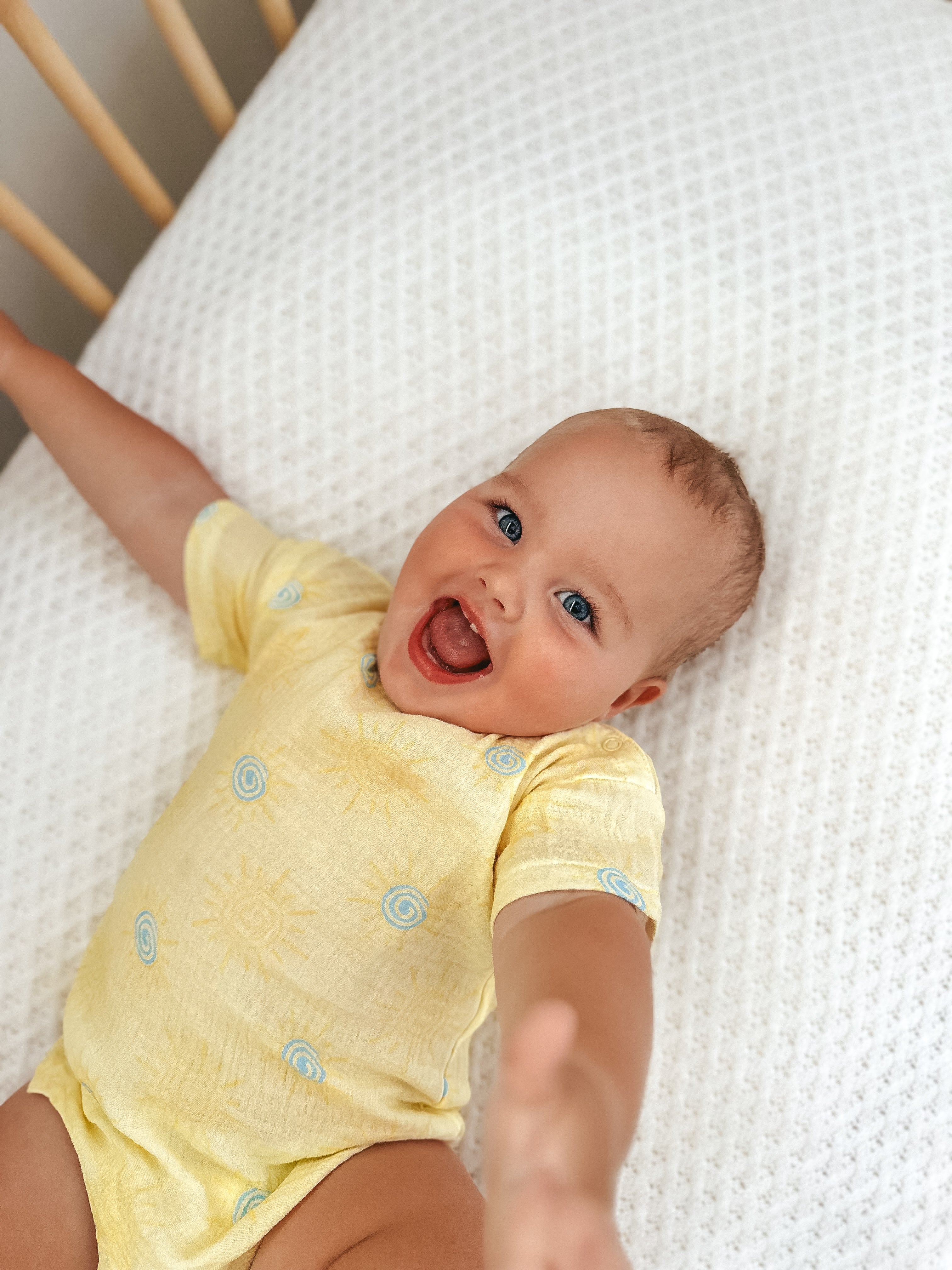Sonnie Gauze Lemon Romper