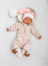 Reindeer Sherpa Hooded Romper