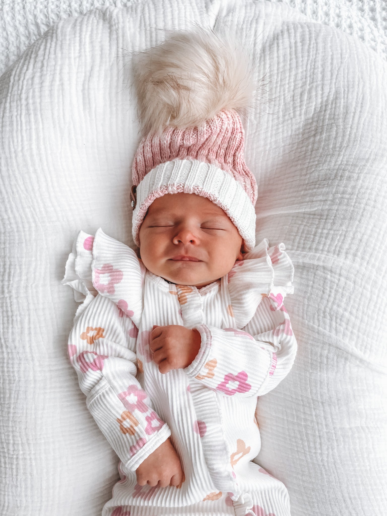 Blush | Sand Textured Beanie