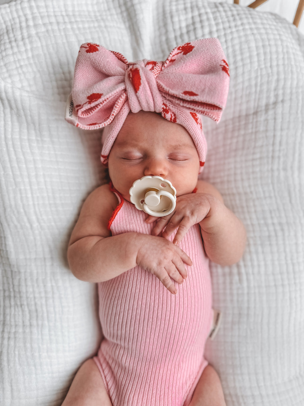 Sweet Cherry Knit Headband