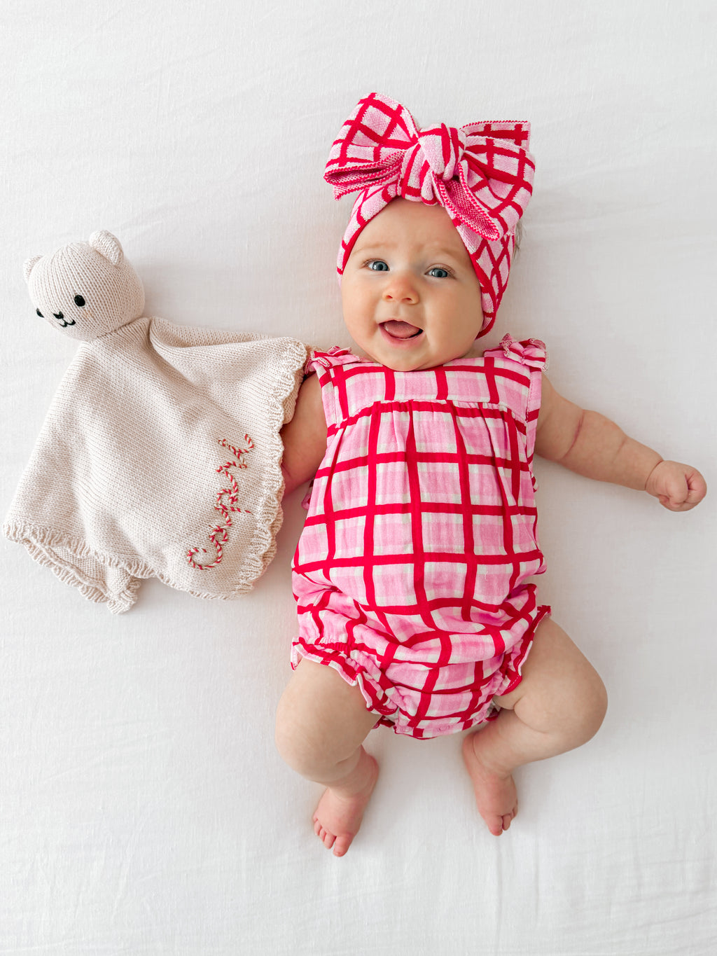 Candy Check Summer Romper