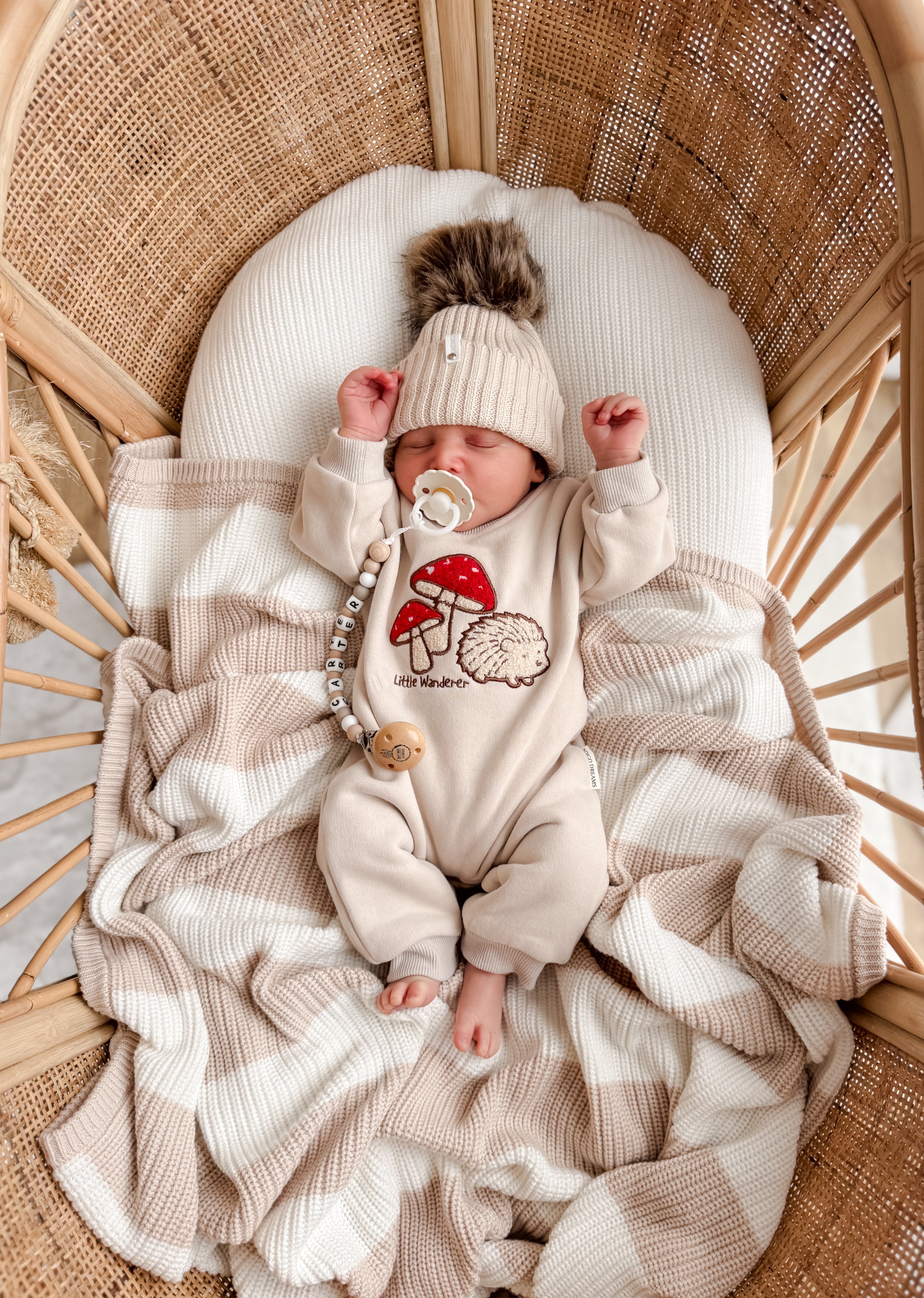 Arlo Fleece Romper