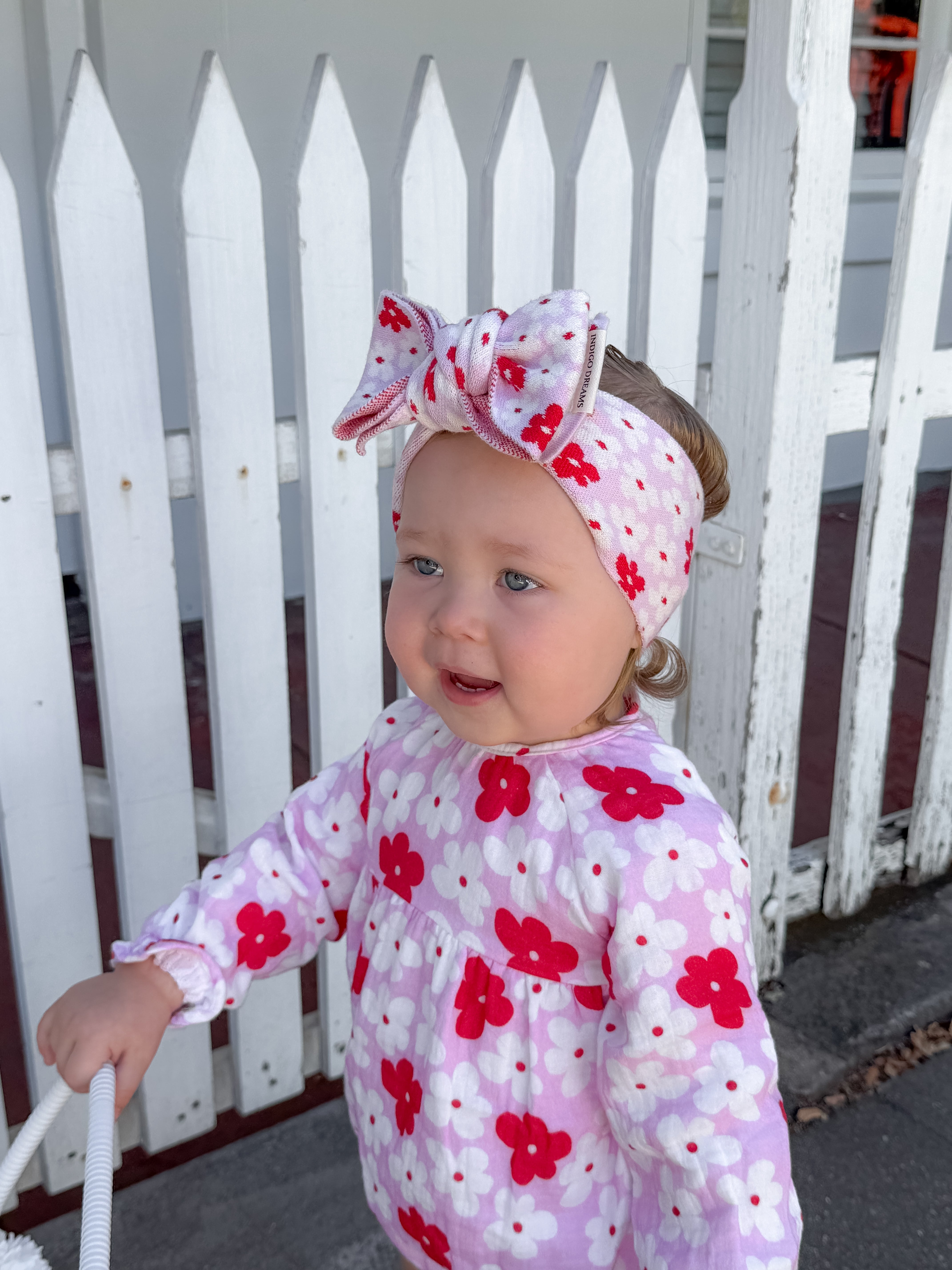 Lila Frill Sleeve Bubble Romper - Poppy