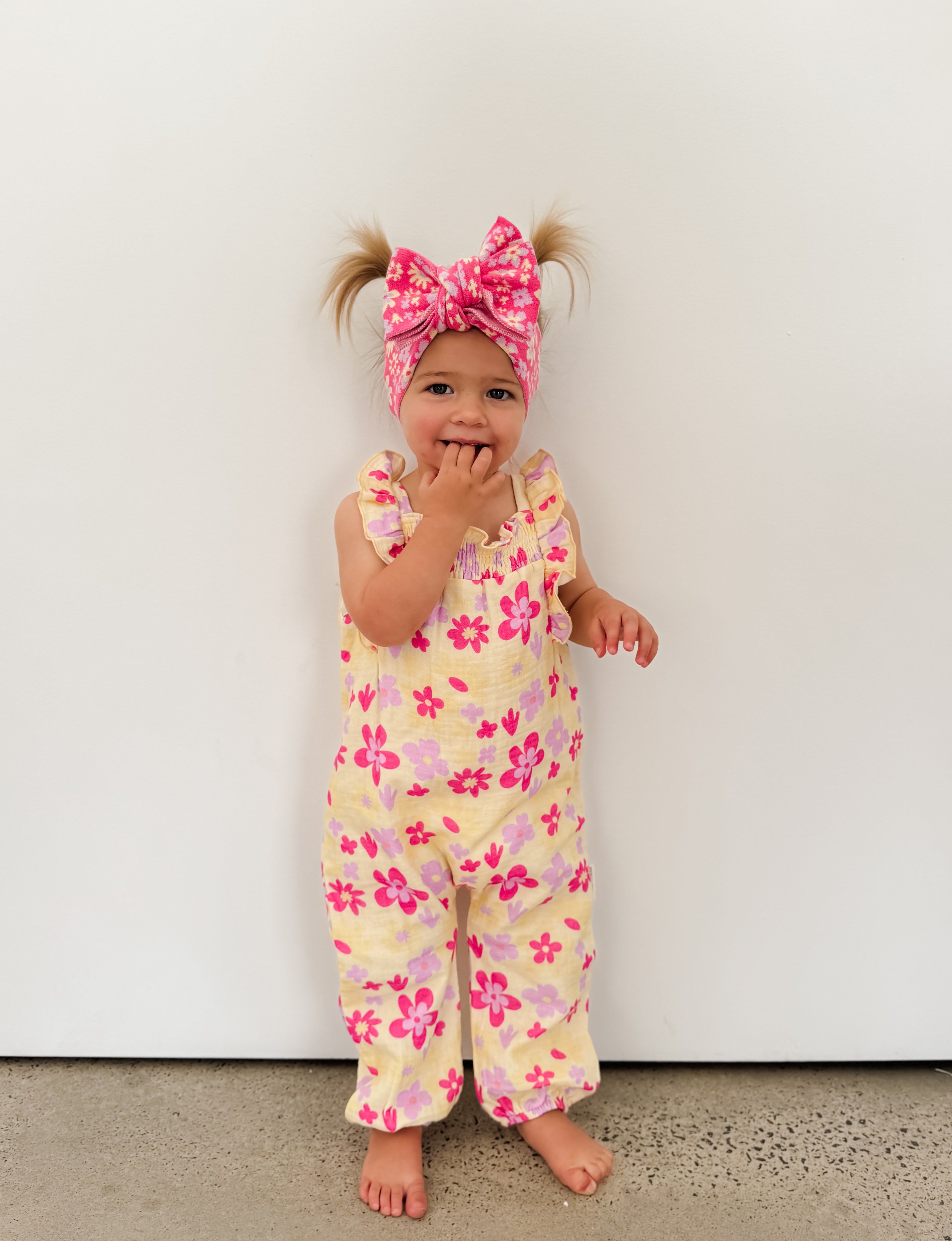 Indie Frill Playsuit - Daffodil