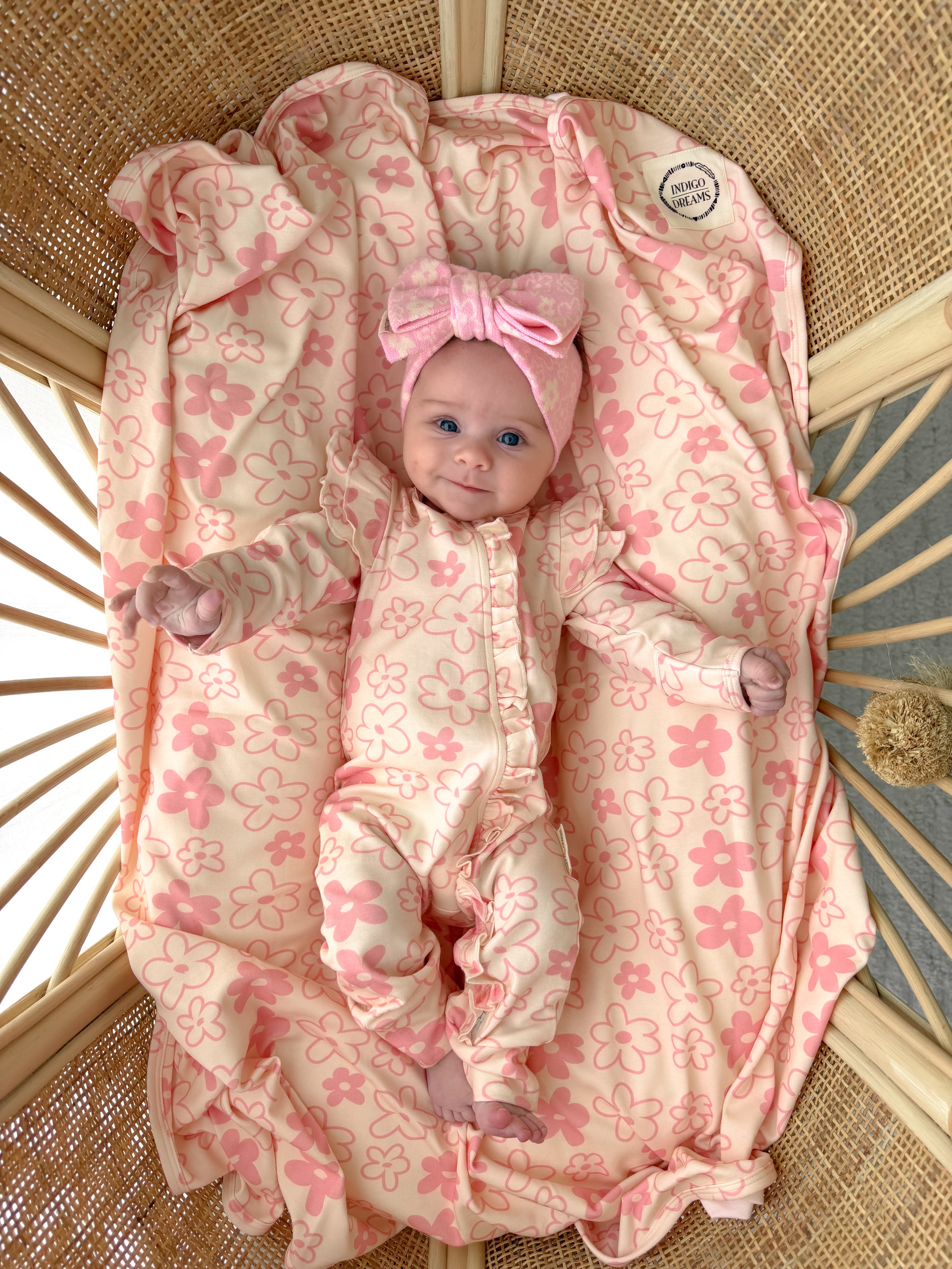 Romy Ruffle Onesie - Marshmallow