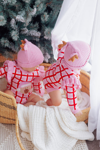 Peppermint Check Summer Romper