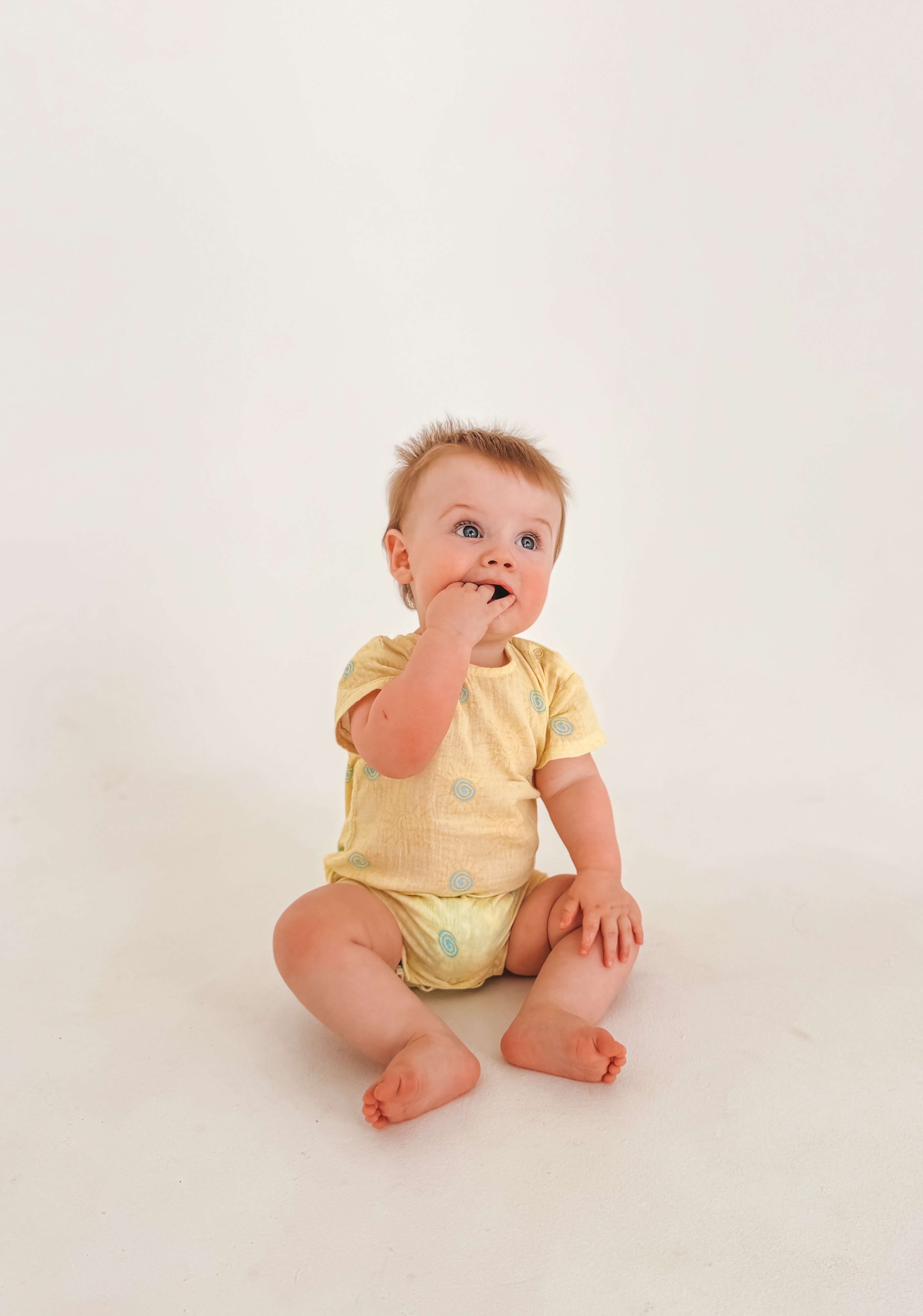 Sonnie Gauze Lemon Romper