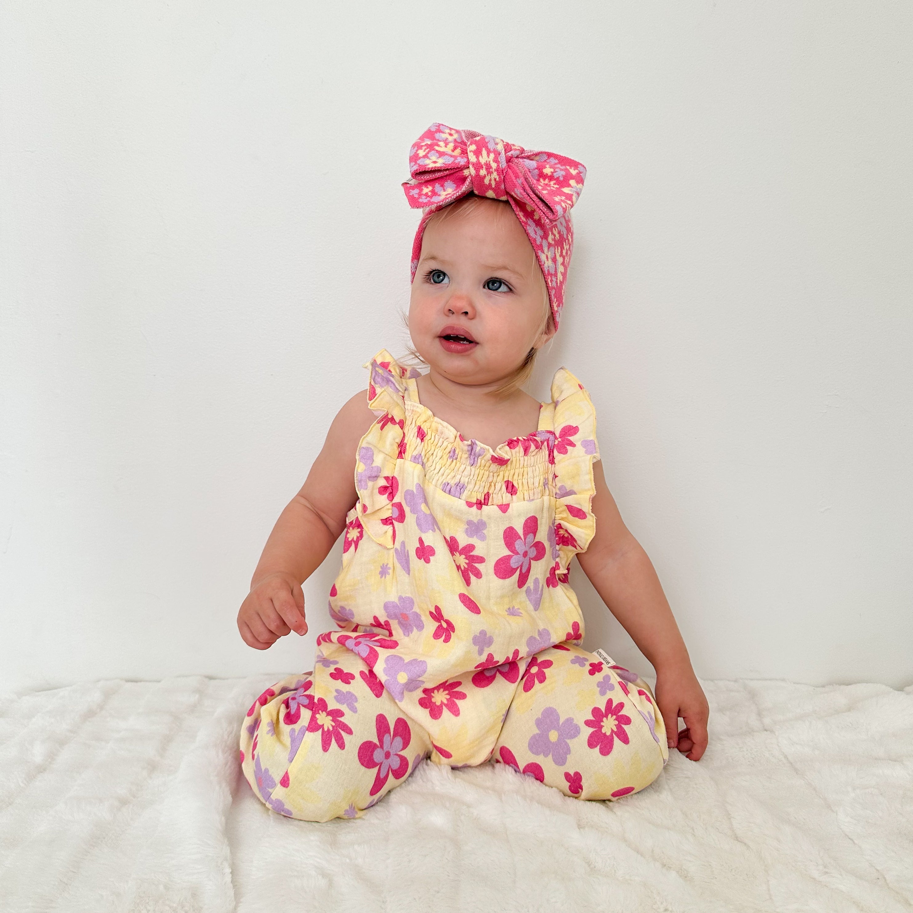 Indie Frill Playsuit - Daffodil