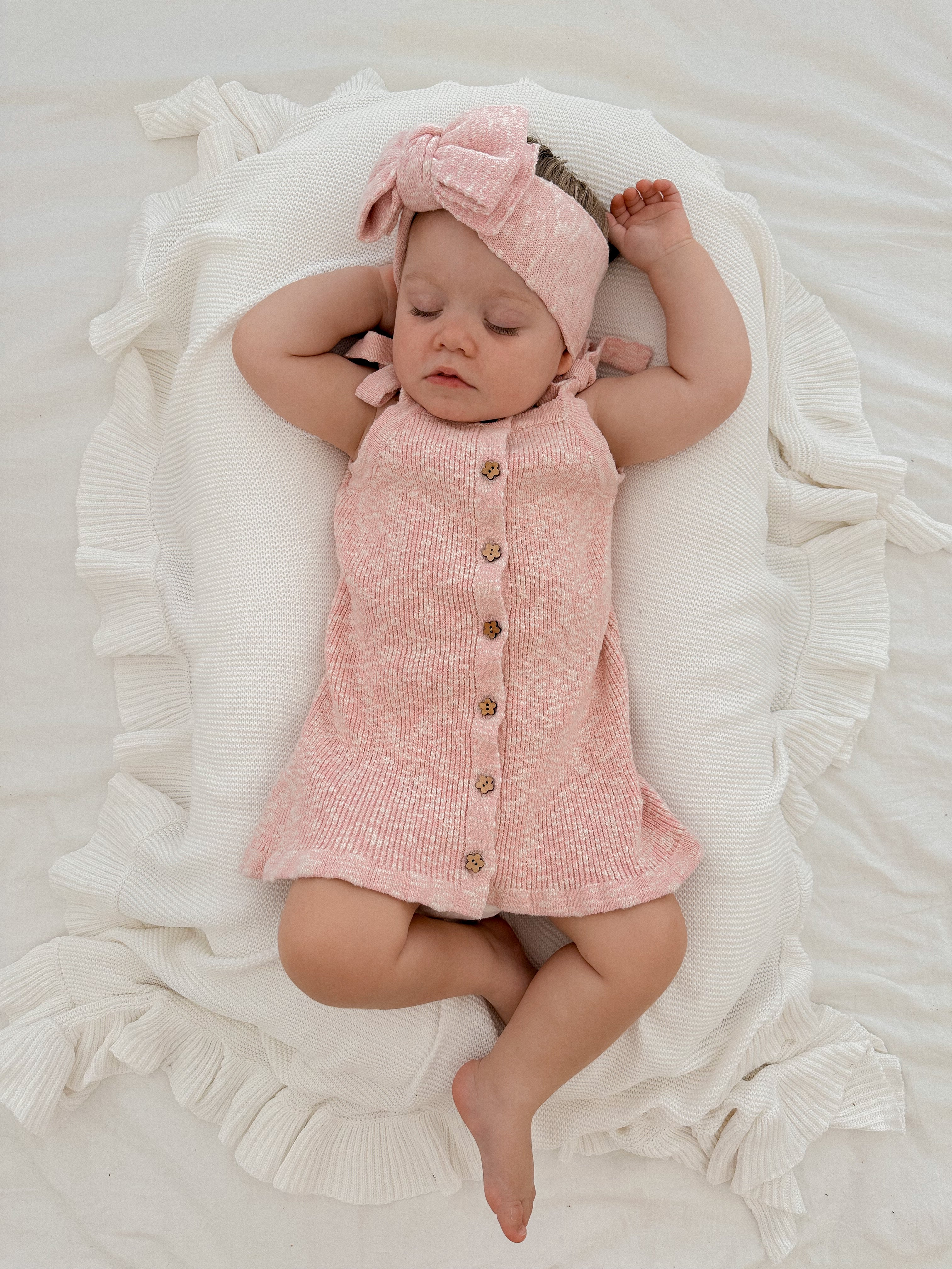 Blush Textured Headband