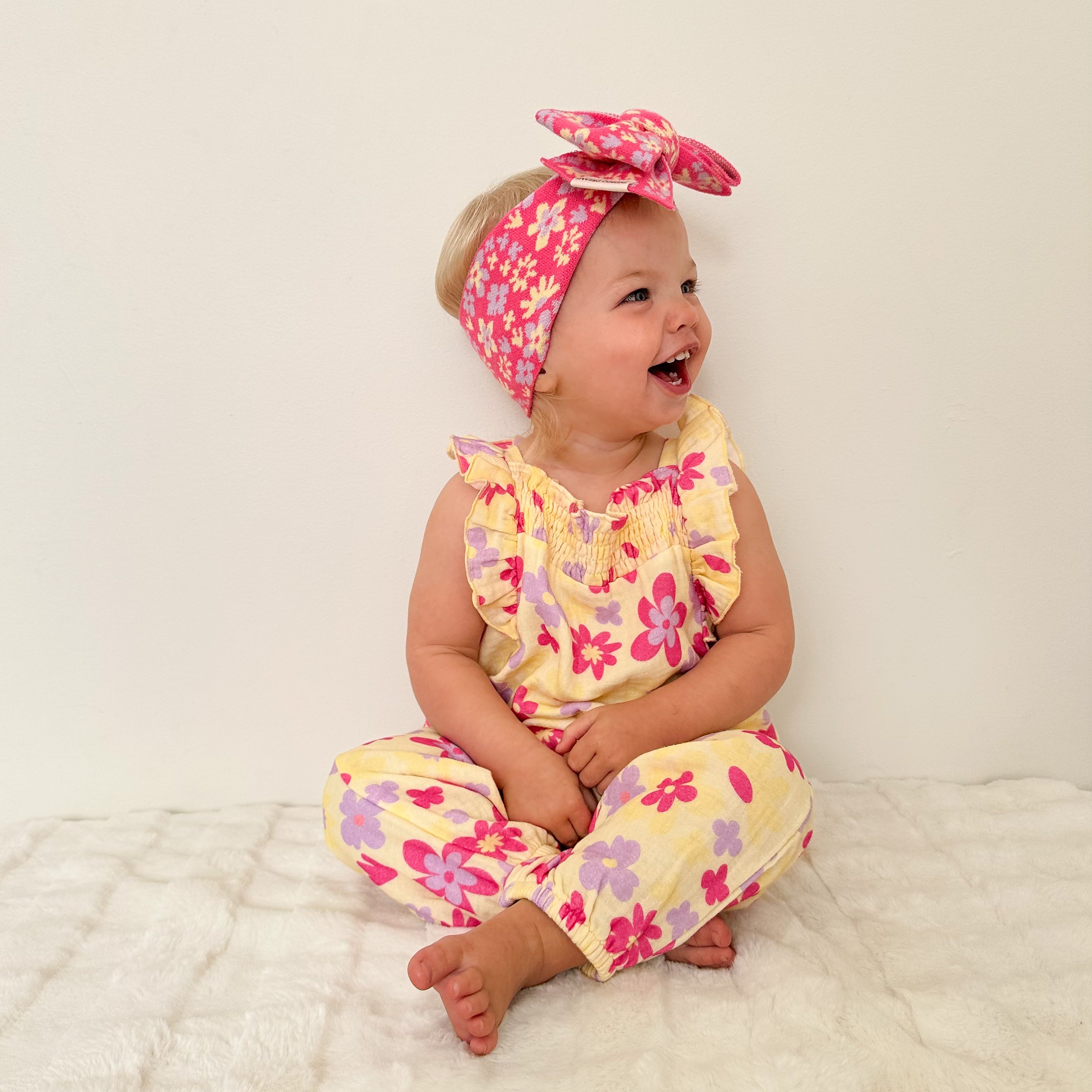 Indie Frill Playsuit - Daffodil