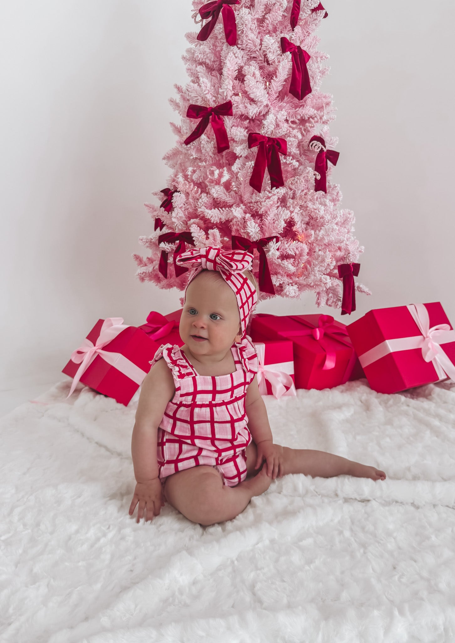 Candy Check Summer Romper