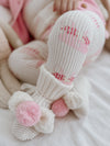 Sherpa Bunny Beanie - Pink