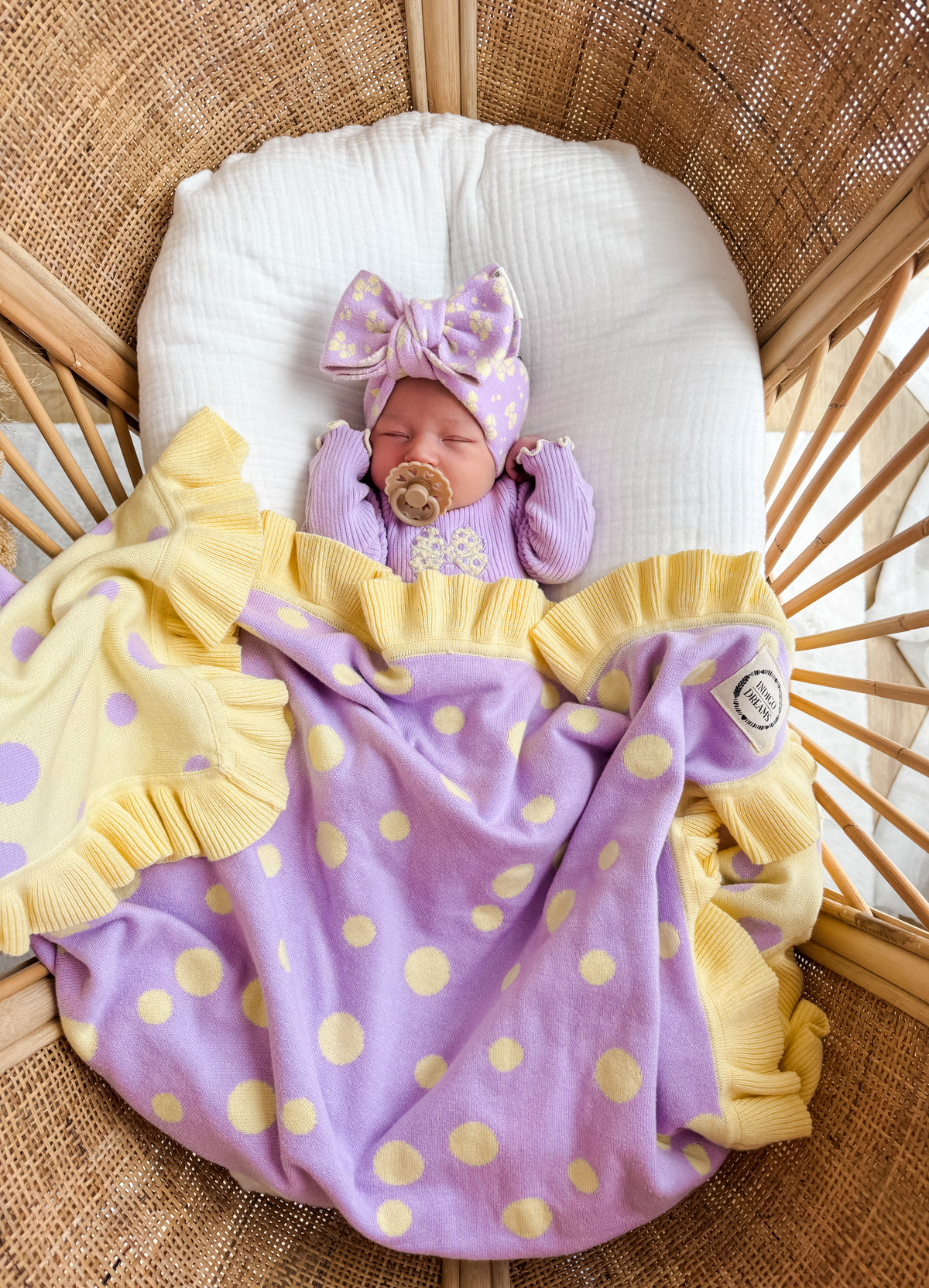 Pippa Frill Reversible Blanket