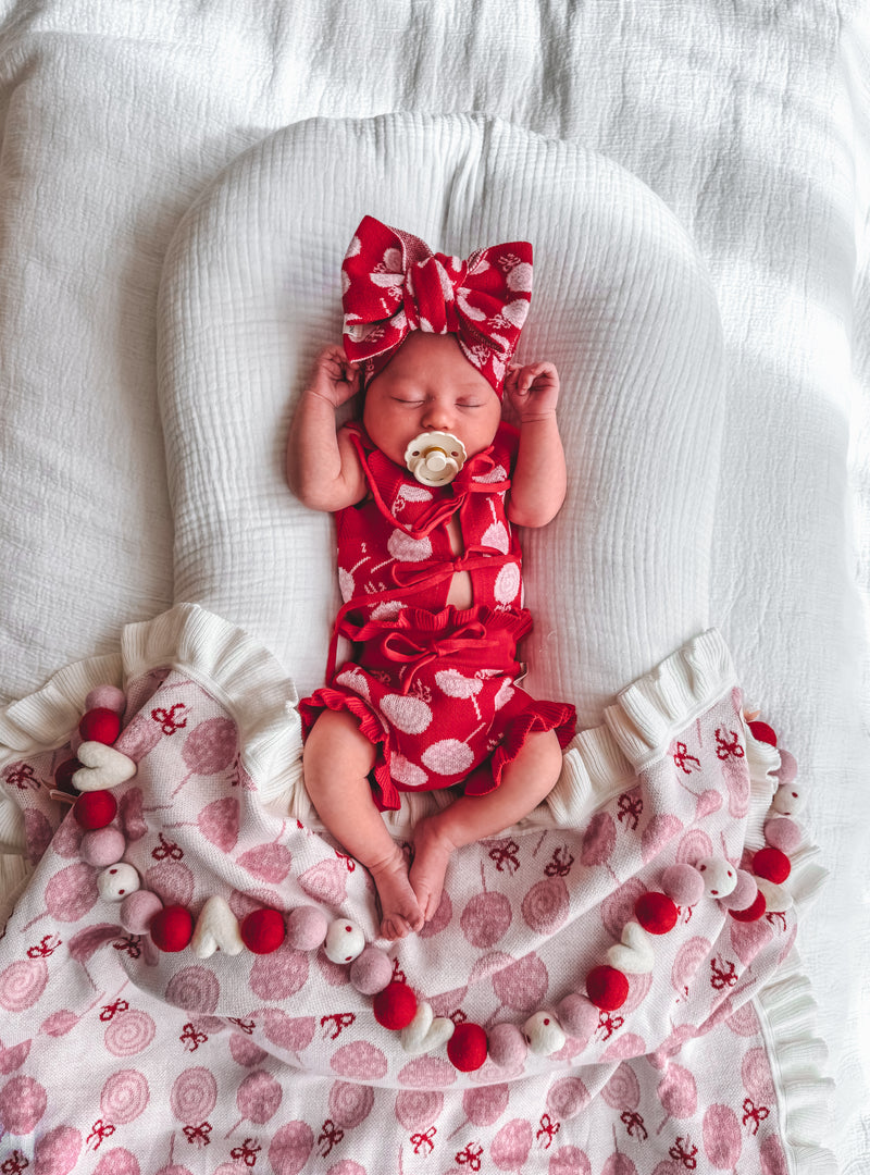 Lollipop Lane Frill Blanket